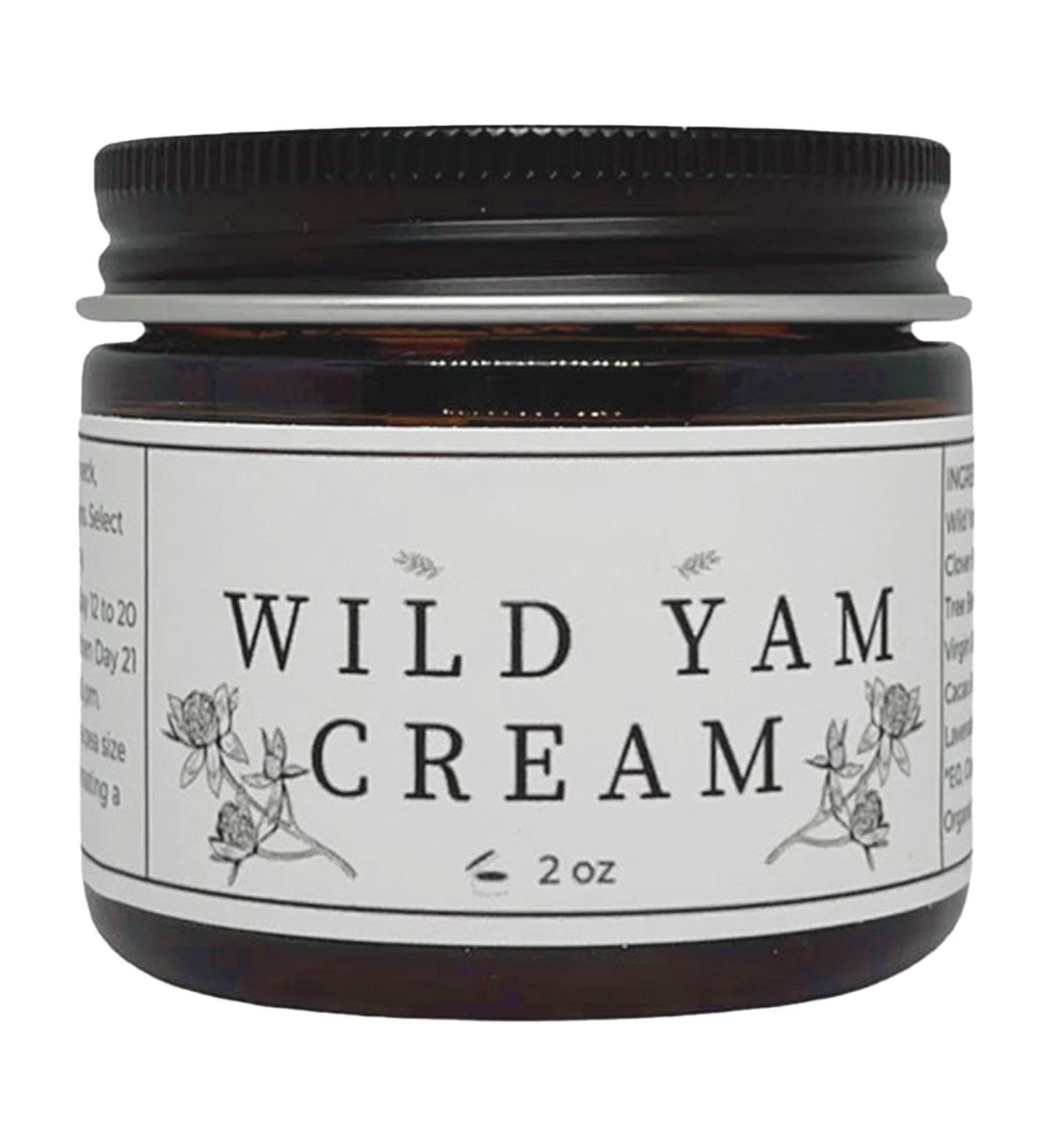 Wild Yam Cream 60 ML Natural Wild Yam Cream Wild Yam Skin Cream Wild Yam Cream Hormo-ne Balance Natural Relief For Menopause And Dry Skin - Buy Online on GoSupps.com