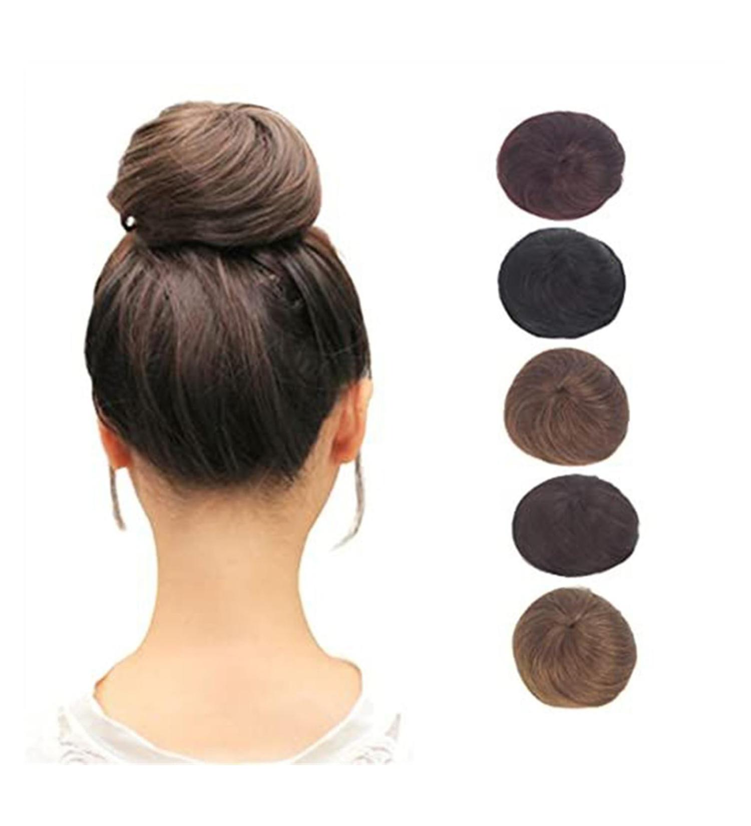 Messy Bun Hair Piece for Women Straight Hair Bun Chignon for Women Synthetic Hairpieces Short Ponytail Hair Extensions Elastic Drawstring Ponytail Hair Bun Extensions Fake Hair Accessories for Women 588 - Buy Online on GoSupps.com