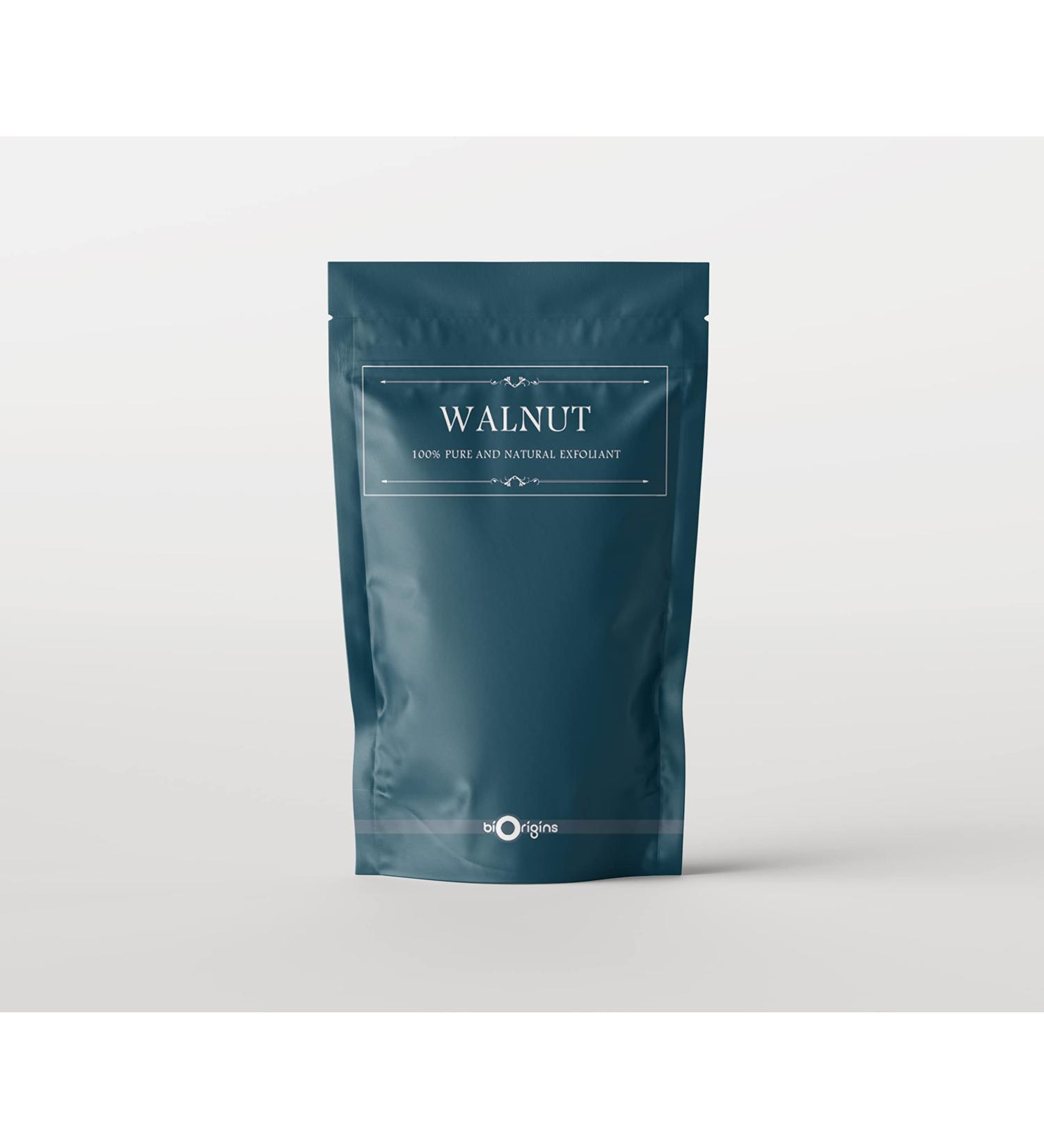 Mystic Moments Walnut Natural Exfoliant 1Kg | Pure Vegan Scrub for Face & Body | GMO Free Natural Skincare - Buy Online on GoSupps.com