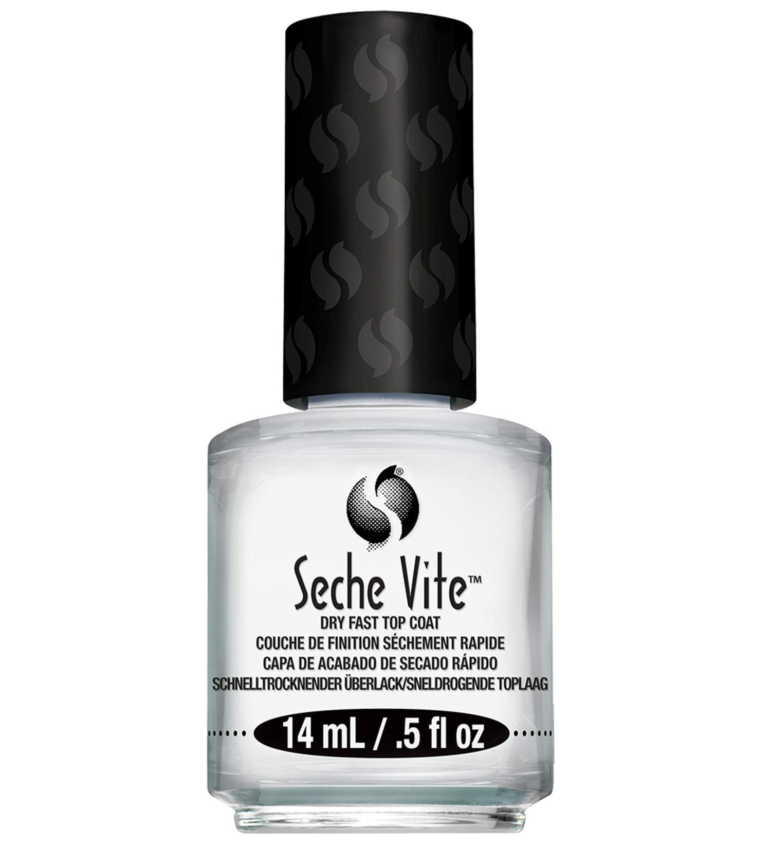 Seche Vite Dry Fast Top Coat (14ml) - Fast Drying Nail Polish Topcoat by Seche - Buy Online on GoSupps.com
