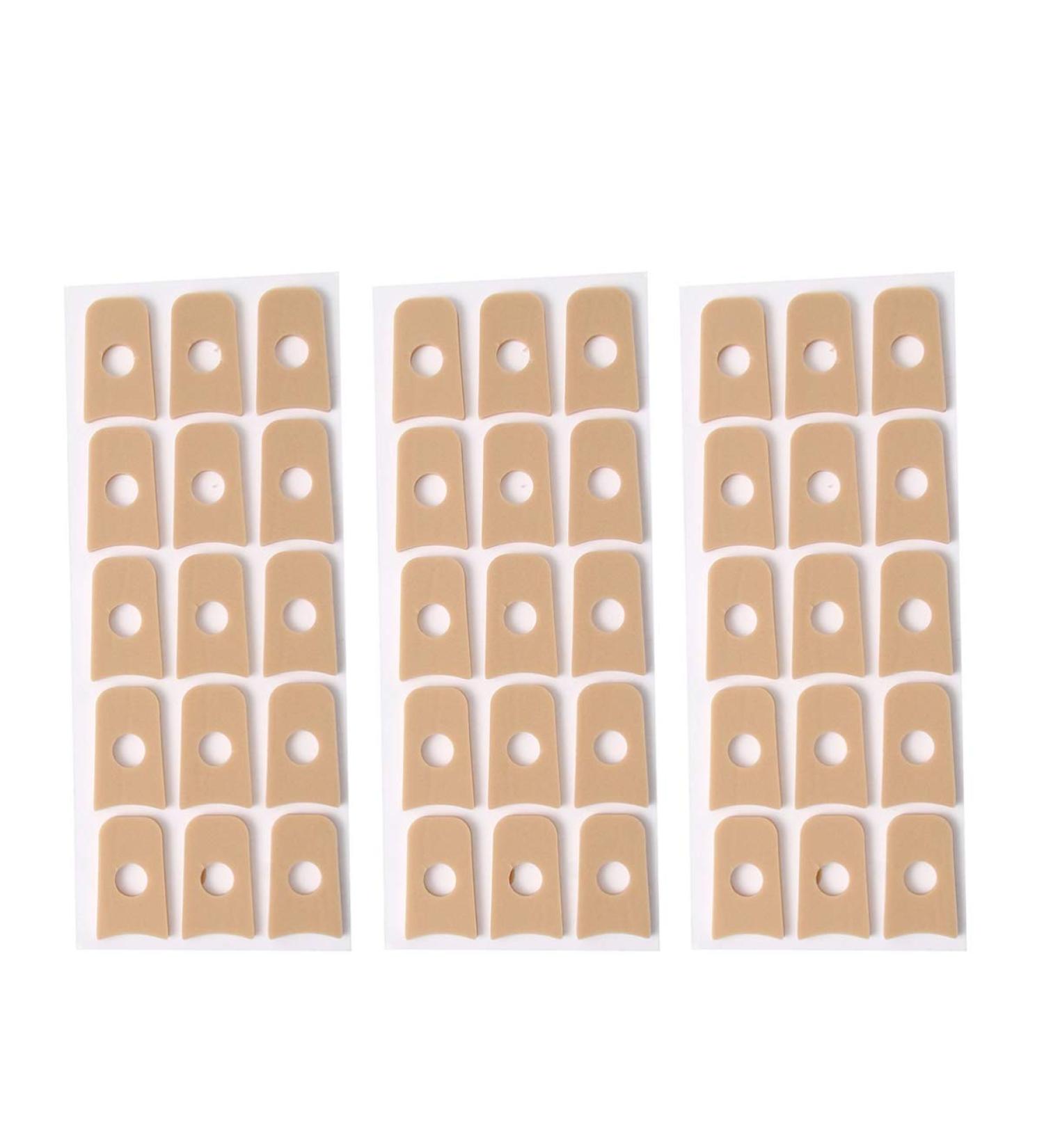 45pcs Oval Corn Cushion Pads Toe Callus Protectors Felt Callus Pad Callus Cushions for Feet Corn Remover Pads High Heel Metatarsal Pad Corn Pad Round Stickers Water Proof Toe Cover U Shaped - Buy Online on GoSupps.com