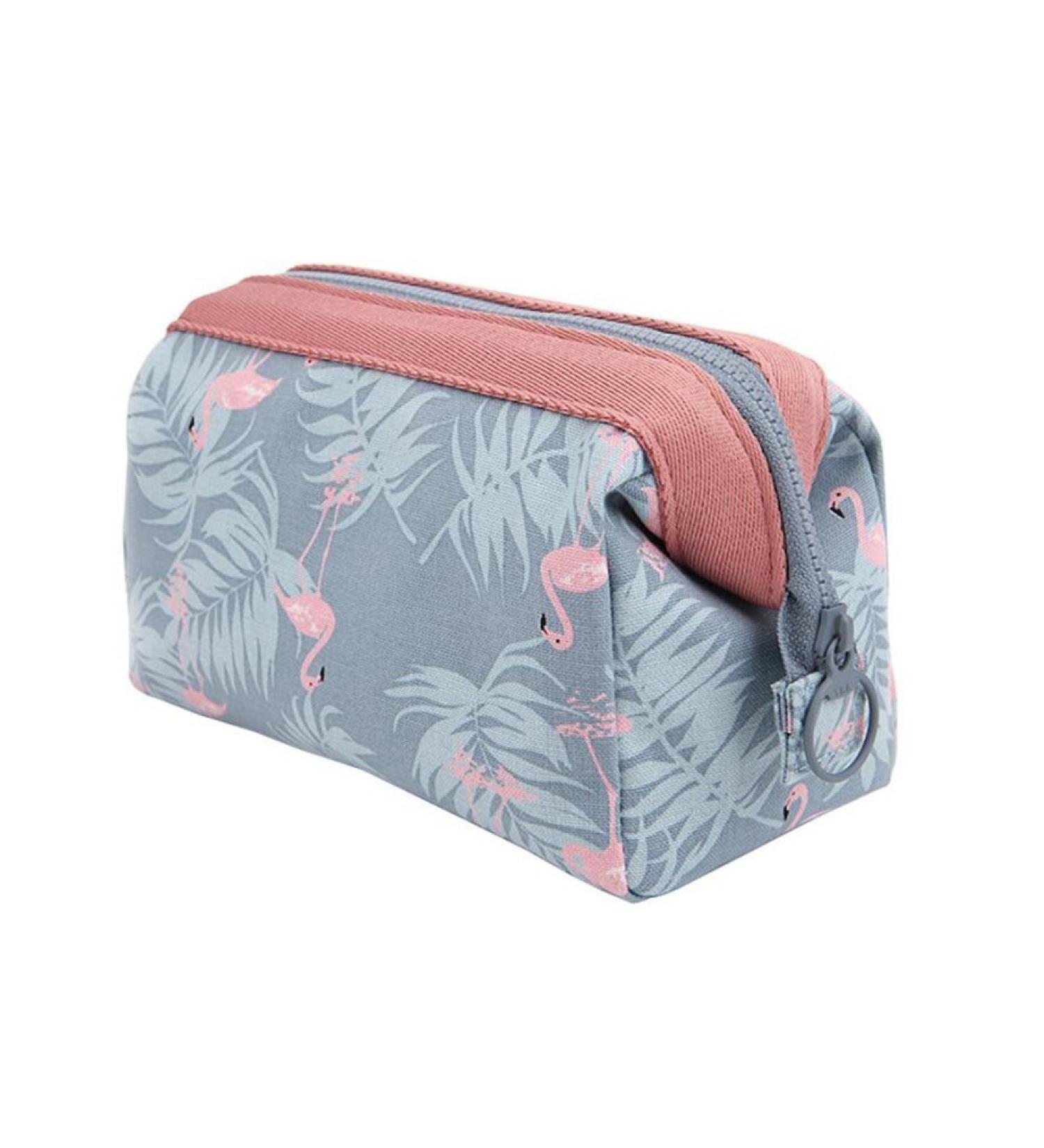 WayOuter Travel Cosmetic Bag - Portable Women's Makeup Organizer & Flamingo Pouch for Travel Accessories - Buy Online on GoSupps.com