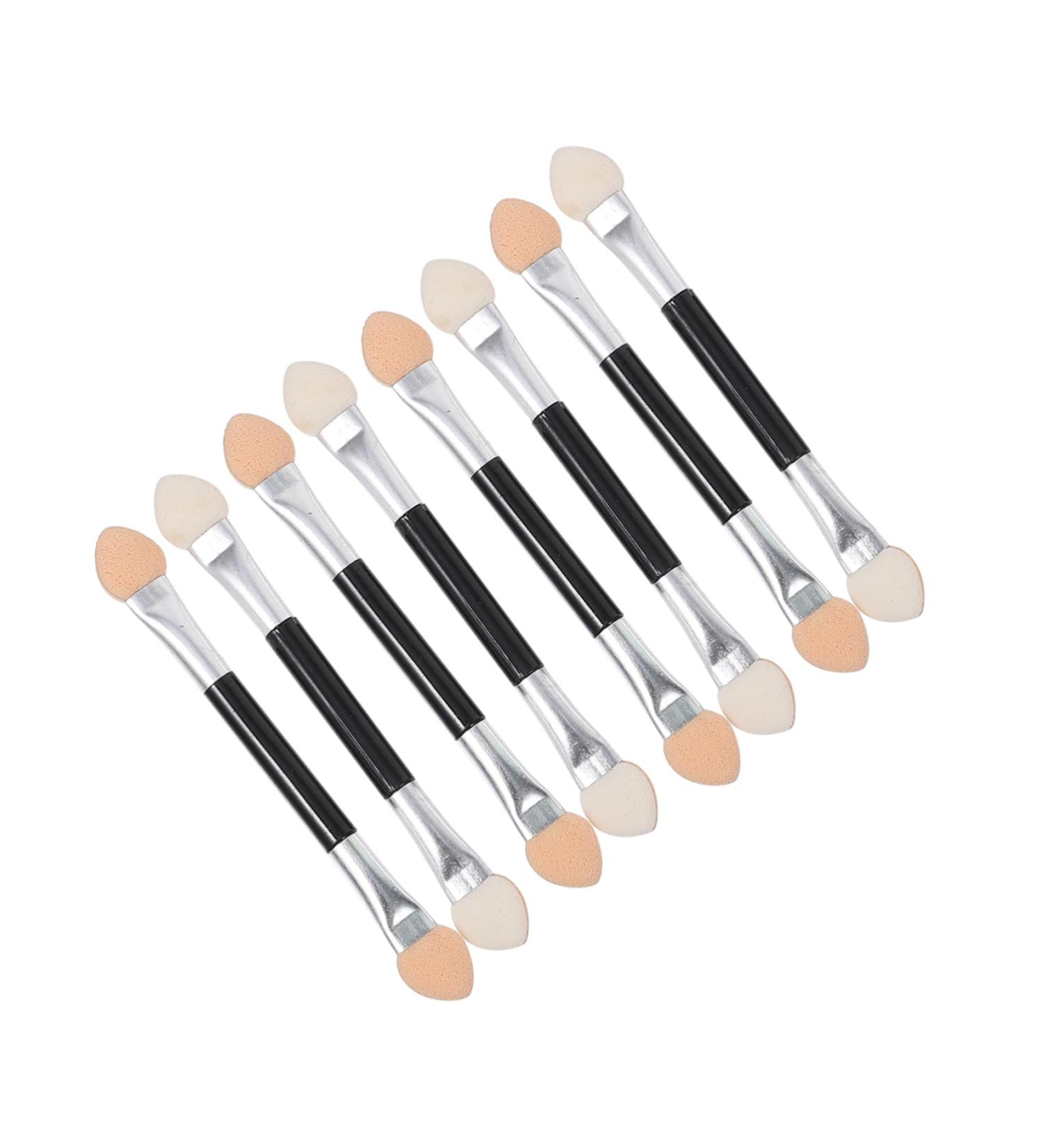 OHPHCALL 20pcs Latex Eye Shadow Stick Double-ended Eye Shadow Brush Eye Shadow Sponge Makeup Gadgets Plastic - Buy Online on GoSupps.com