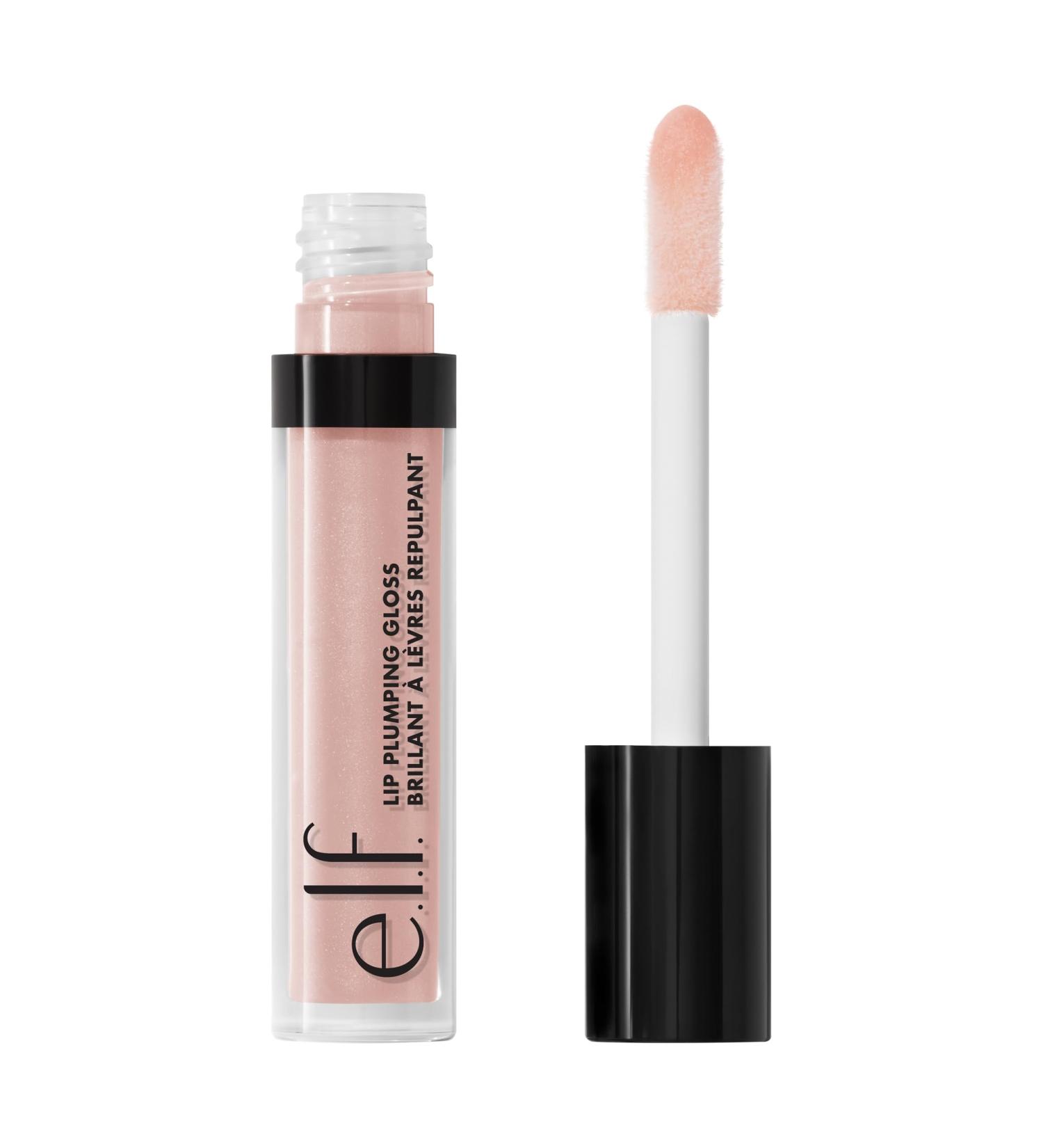 e.l.f. Lip Plumping Gloss - Volumizing & Hydrating Pink Cosmo 0.09oz | International Shipping Available - Buy Online on GoSupps.com