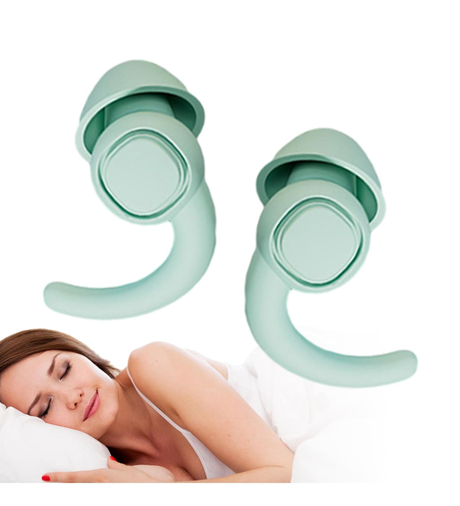 Hearing Protection Ear Plugs | Noise Cancelling Ear Plugs for Sleeping | Portable Calm Ear Plugs for Travel Sleep Noise Sensitivity Meditation Utoya Light Green - Buy Online on GoSupps.com