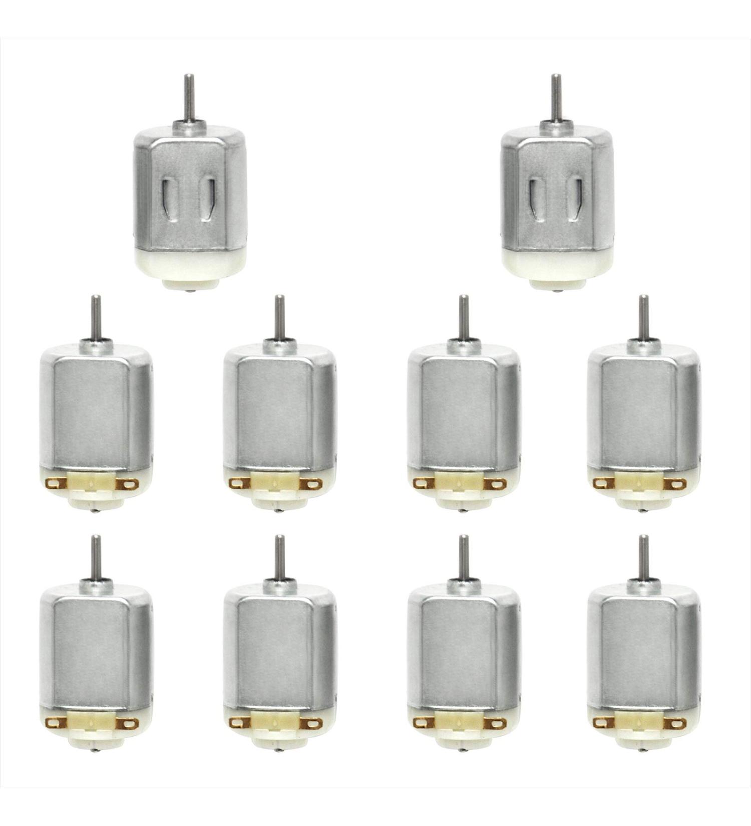 Gikfun DC 3V-6V 130 Motor 15000 RPM for Arduino DIY - Pack of 10pcs - Buy Online on GoSupps.com