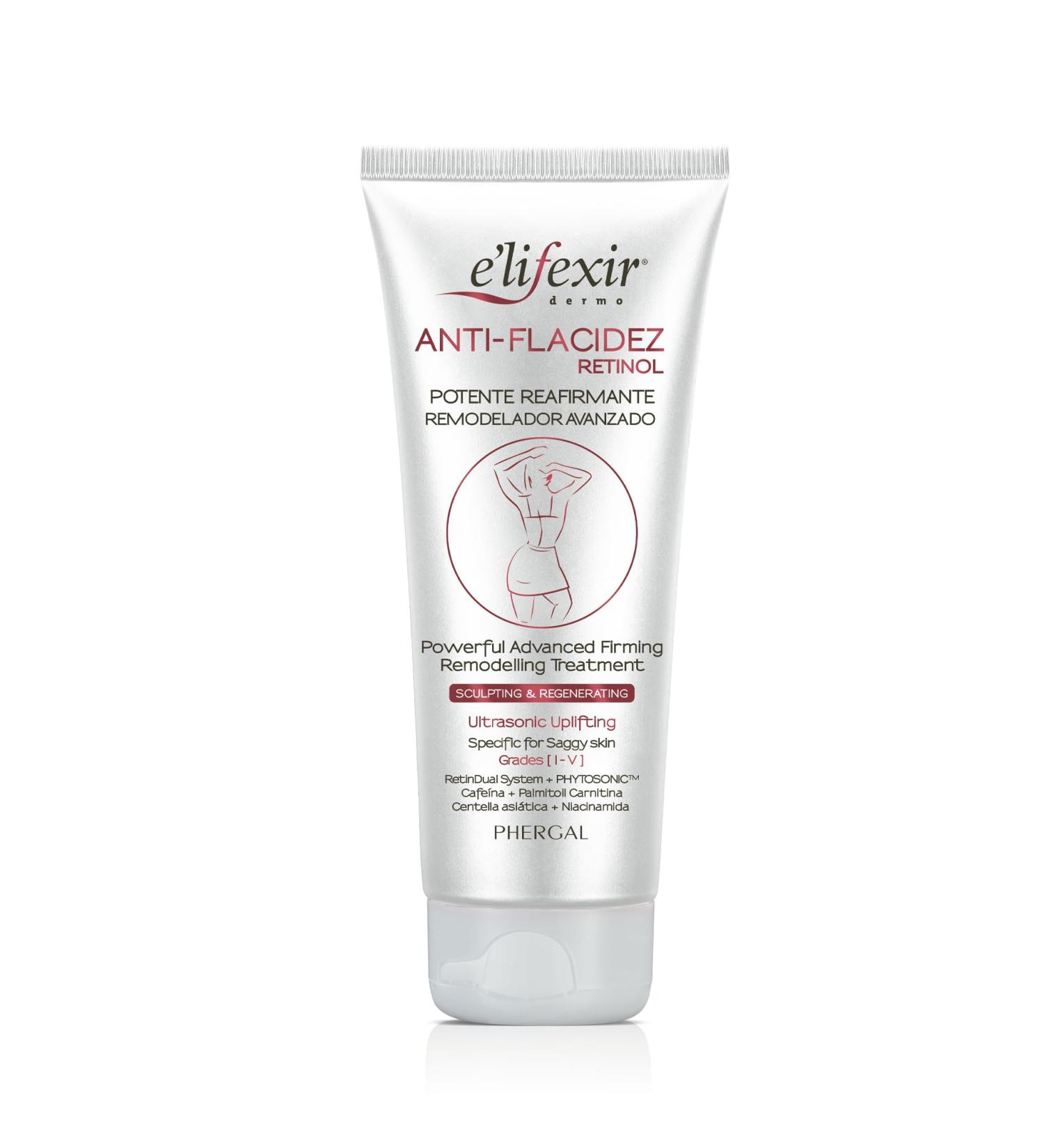 E'LIFEXIR Elifexir Antishedding Retinol Sculpt Firm and Renew More Elastic Firm and Radiant Skin With Retinol CB 50 + Retinyl Palmitate and Ultrasonic Technology 200 ml - Buy Online on GoSupps.com