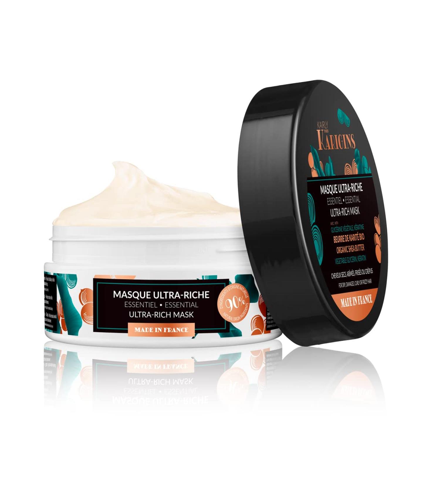 Karigins KAIRLY - Essential ultra rich mask - Based on organic shea butter - 250ml - Buy Online on GoSupps.com