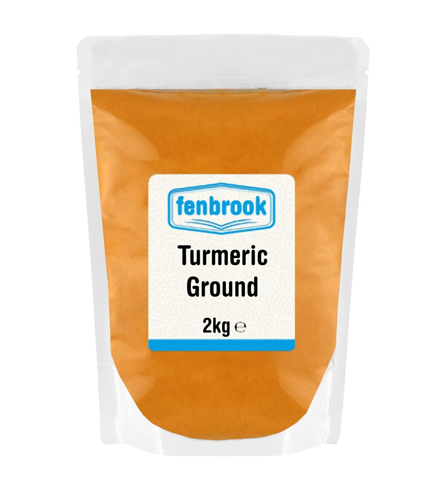 Turmeric Powder 2kg by Fenbrook - Buy Online on GoSupps.com