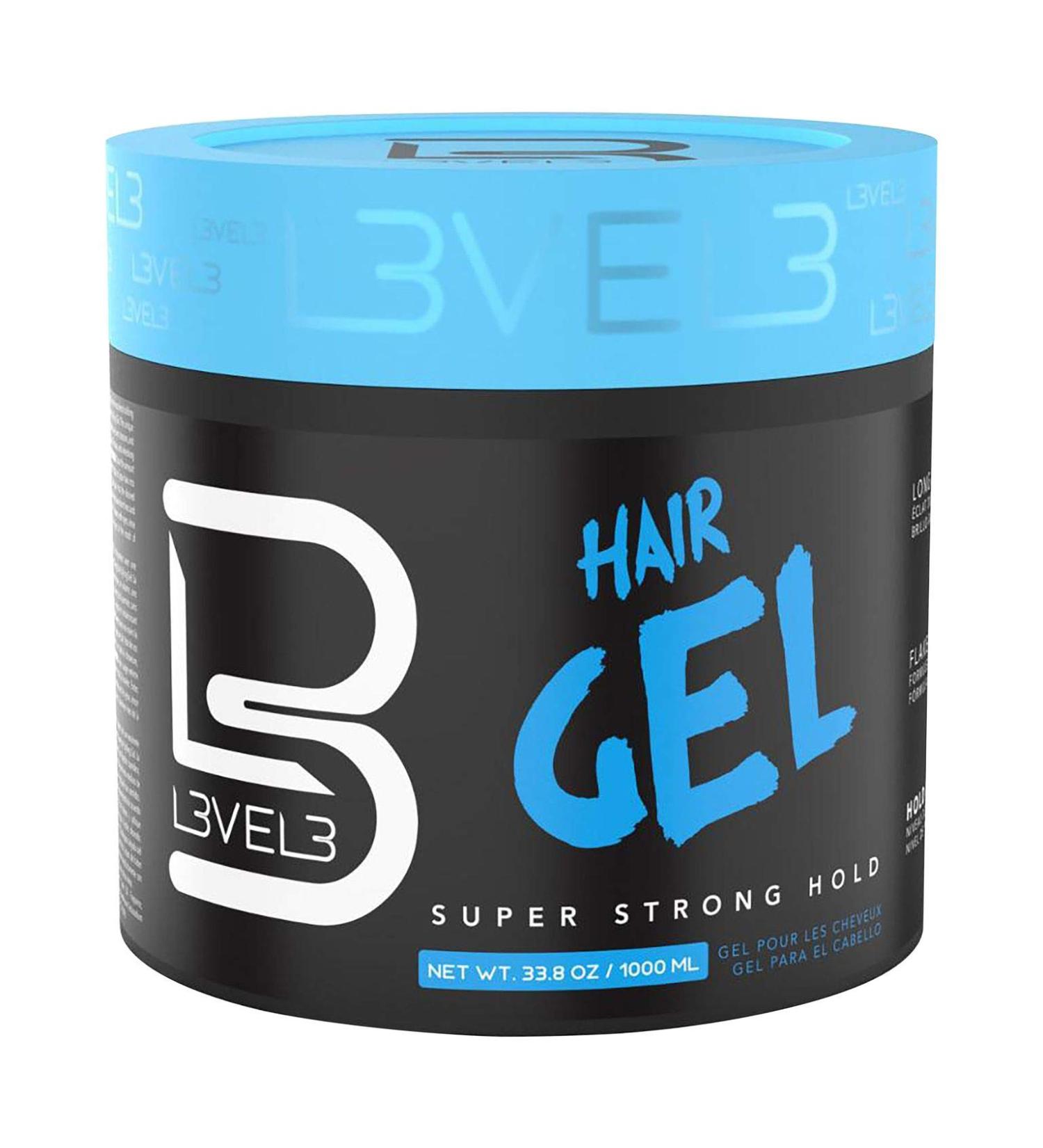 Super Strong Hold Flake Free Hair Gel for Men and Women - Level 3 Gel for Long Lasting Shine, Volume, and Texture - Buy Online on GoSupps.com