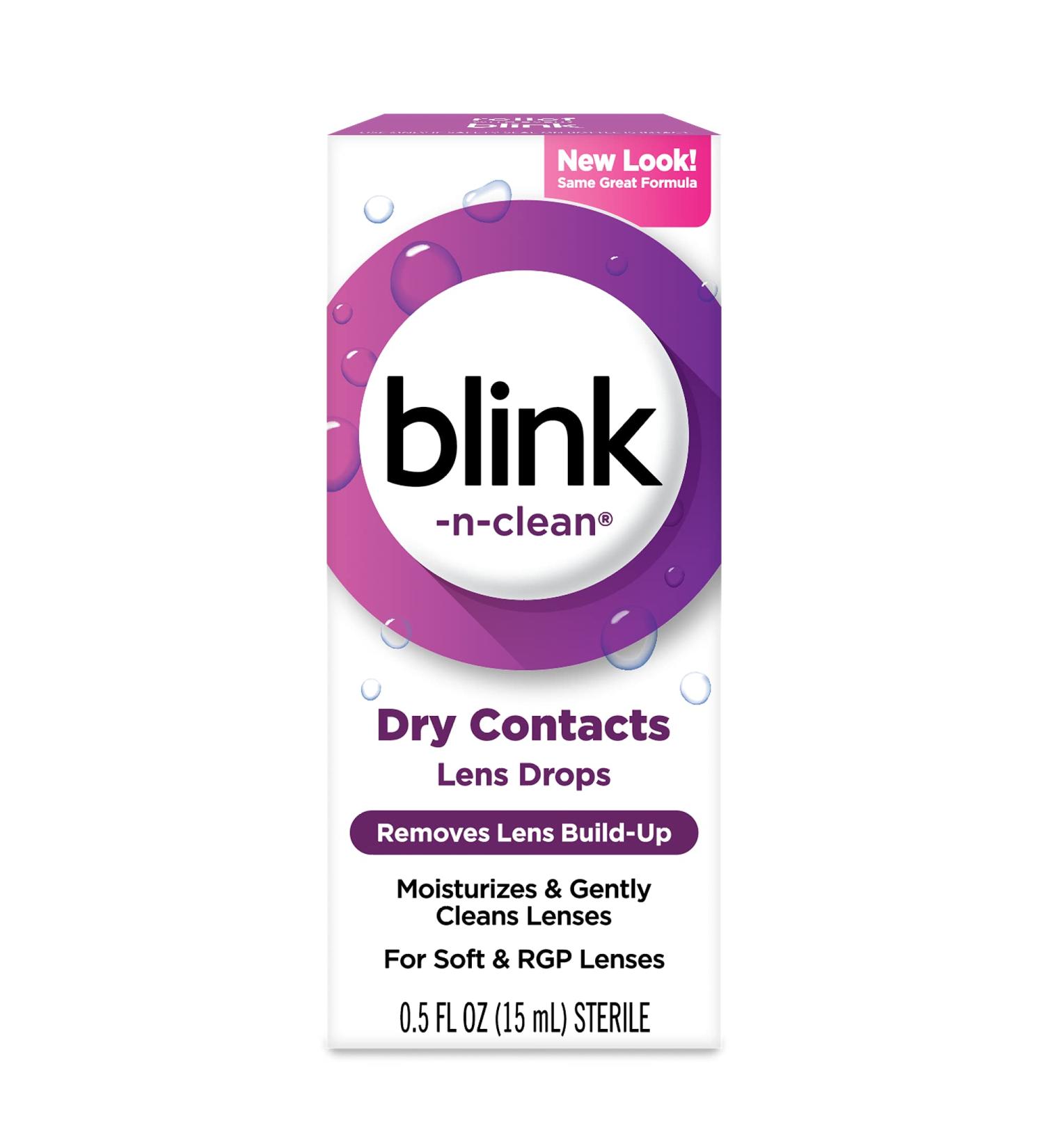 Blink-N-Clean Lens Drops 0.5 oz - 2 Pack | Complete Eye Care Solution - Buy Online on GoSupps.com