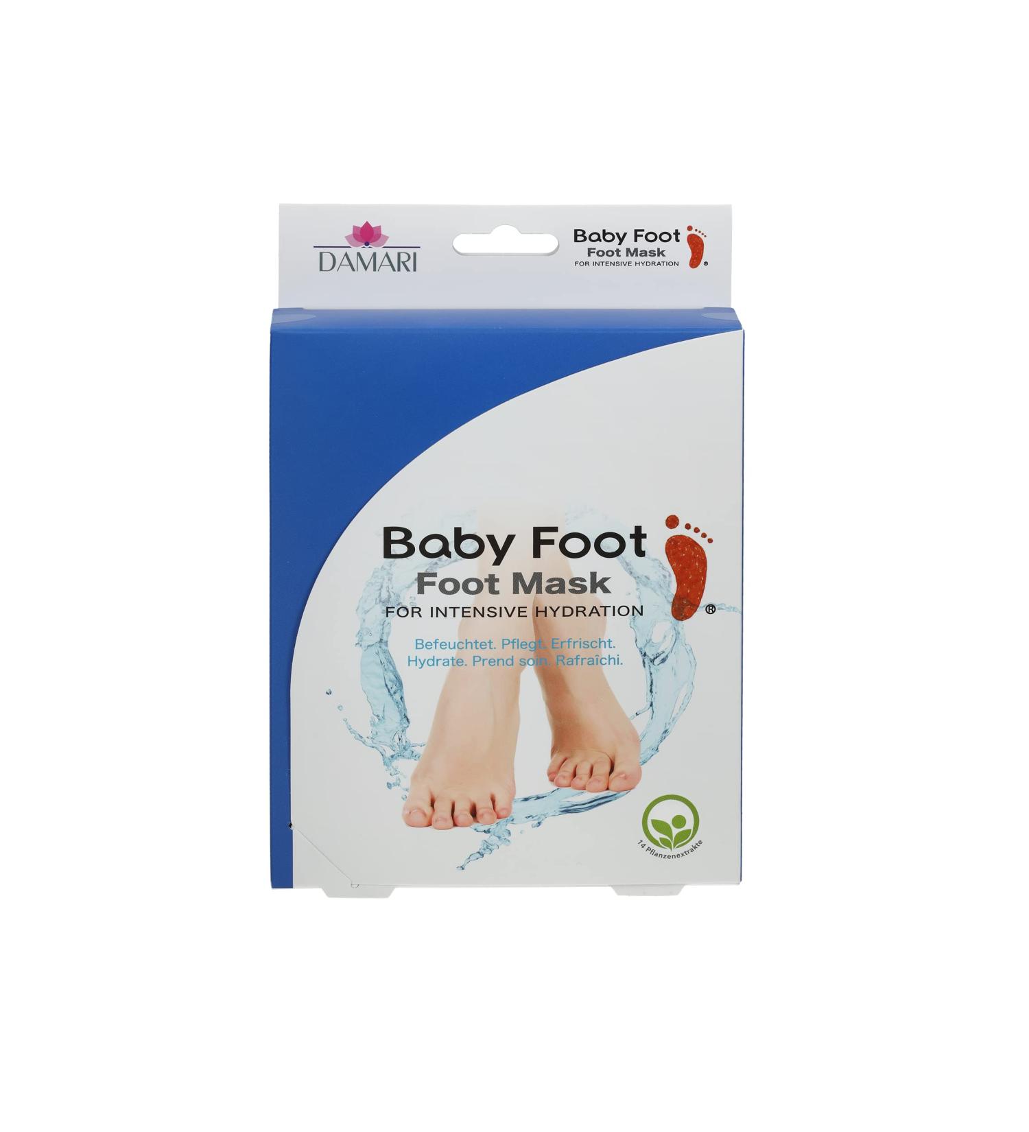 Buy Baby Foot Foot Mask - Intensive Hydration for Soft Smooth Feet | Fast International Shipping - Buy Online on GoSupps.com