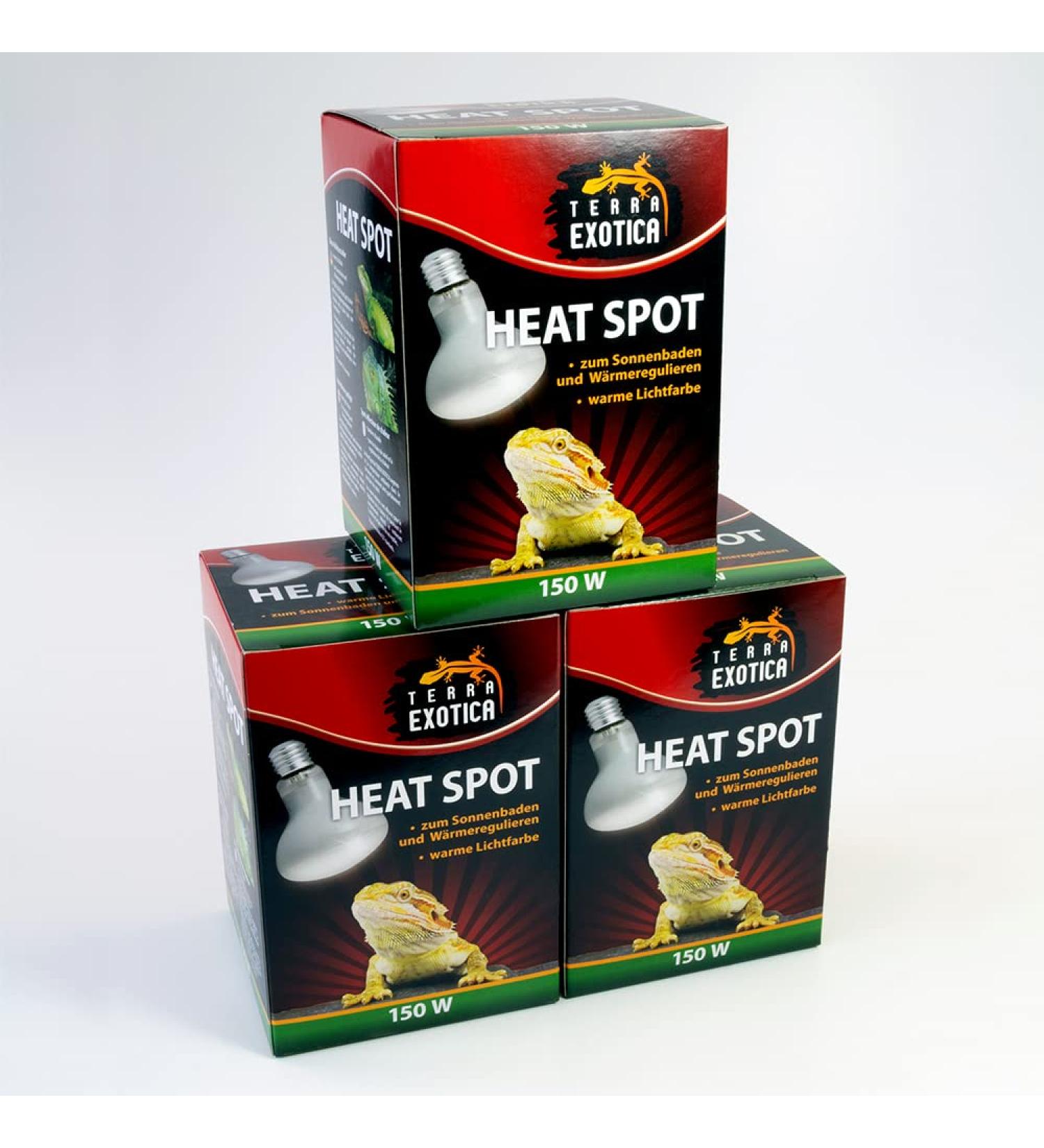 Terra Exotica 150W Heat Spot Radiator for Reptiles - Optimal Terrarium Lighting & Heat Lamp - Available in 25W to 150W - Buy Online on GoSupps.com