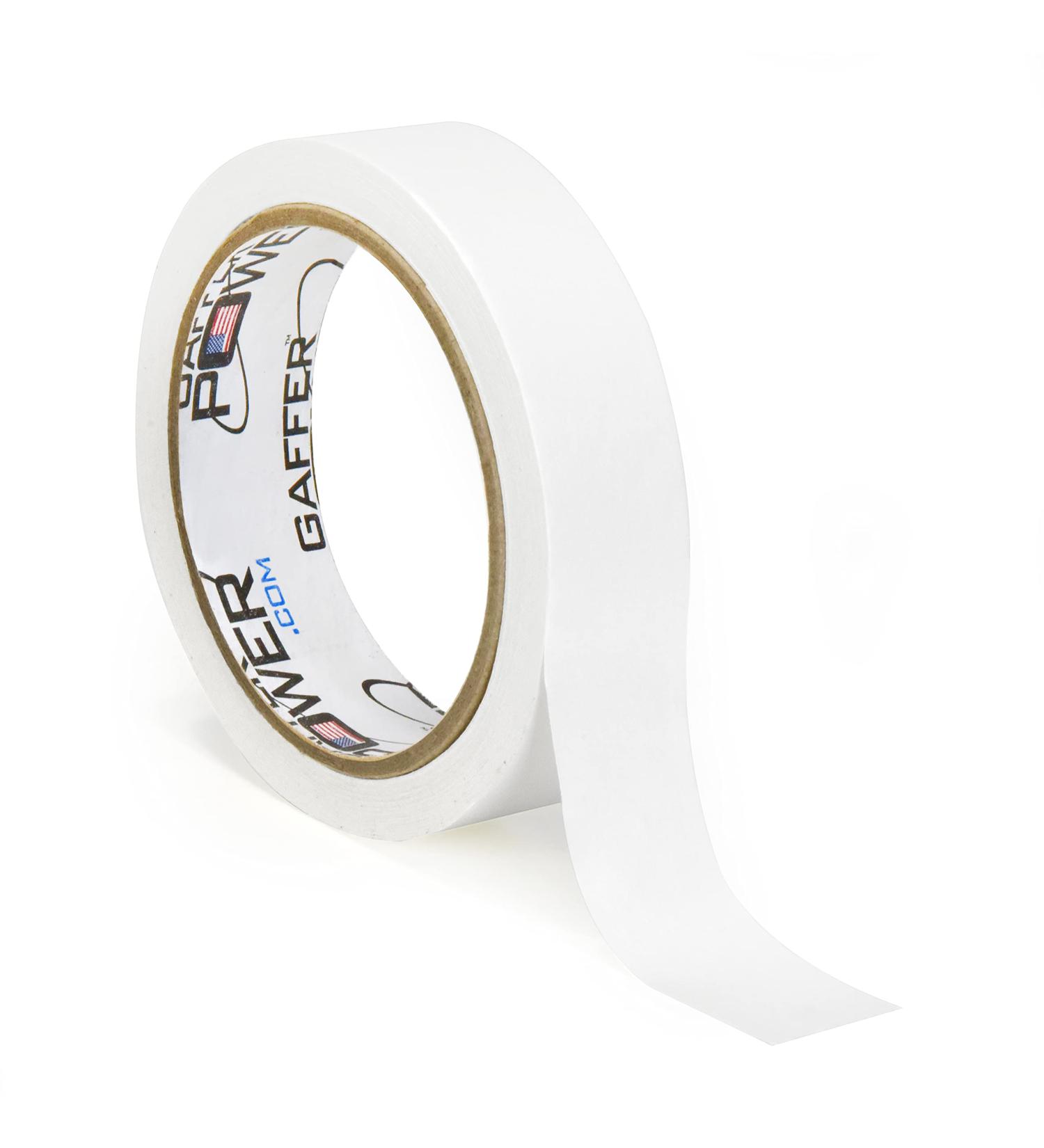 Labeling Tape - Clean Removable Console Tape | Adhesive Tape for Light Control Board  DJ Mixing Board  Audio Mixer  Arts and Crafts  Office Products  Ink Pens and Markers | Tons of Uses - 1"x20Yds White - Buy Online on GoSupps.com
