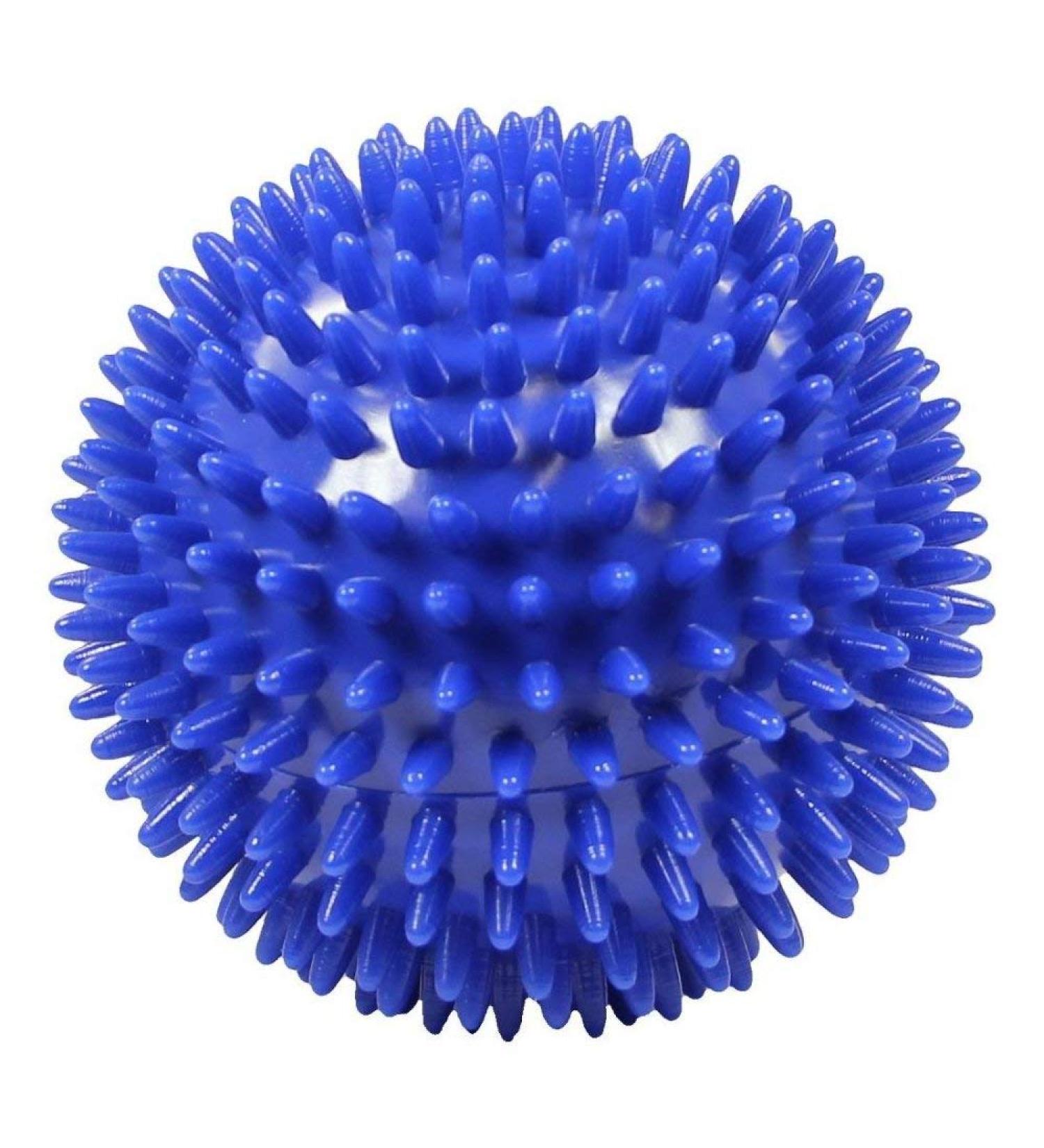 Massage hedgehog ball 10 cm blue 1 hour