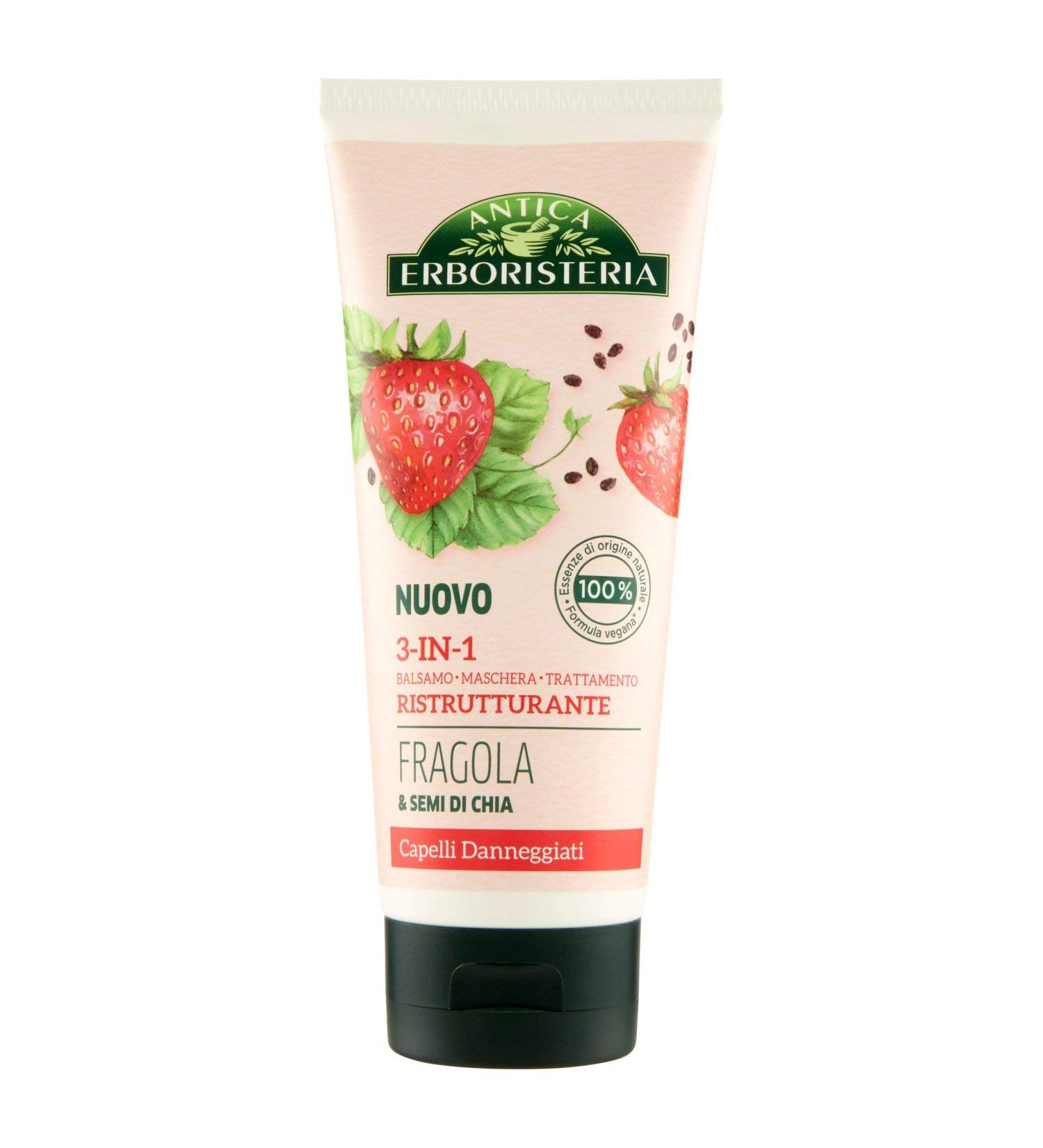 Antica Erboristeria 155591 Balsamo 3 en 1 Fraise et graines de Chia 200 ml - Buy Online on GoSupps.com