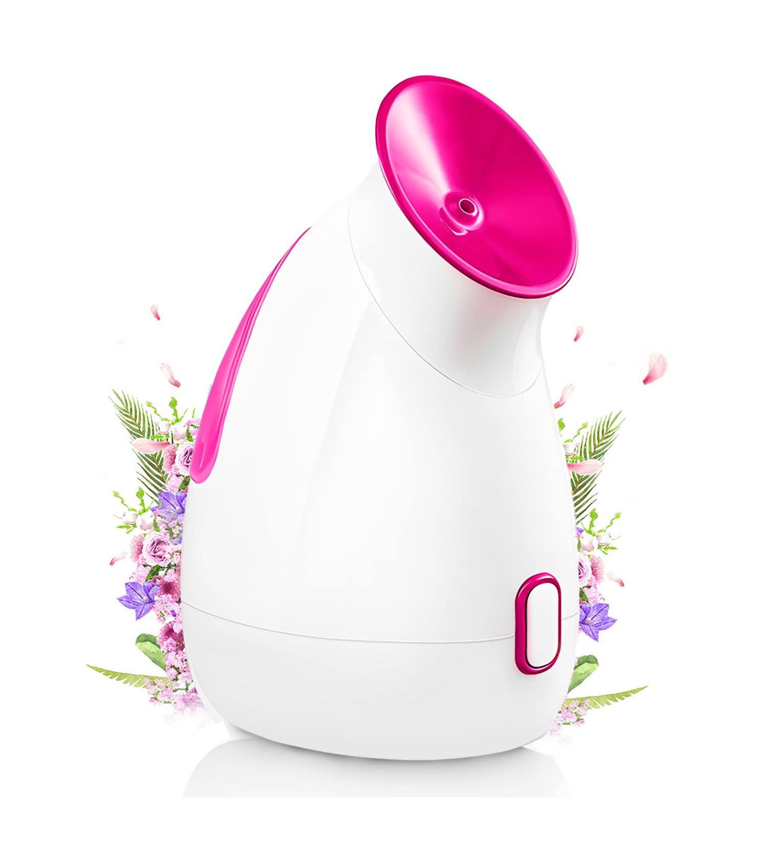 Professional Nano Ionic Facial Steamer Sauna - Home Facial Hot Skin Care Kit Mini Facial Steamer Set for Skin Moisturizing - Buy Online on GoSupps.com