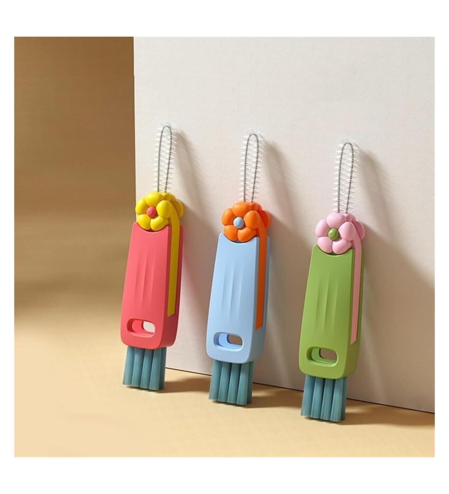 3 in 1 Cup Lid Gap Cleaning Brush 3 Pack Multifunctional Insulation Bottle Cleaning Tools Cleaning Baby Bottles Sport Water Bottle Home Kitchen Cleaning Tool 3 Pcs - Buy Online on GoSupps.com