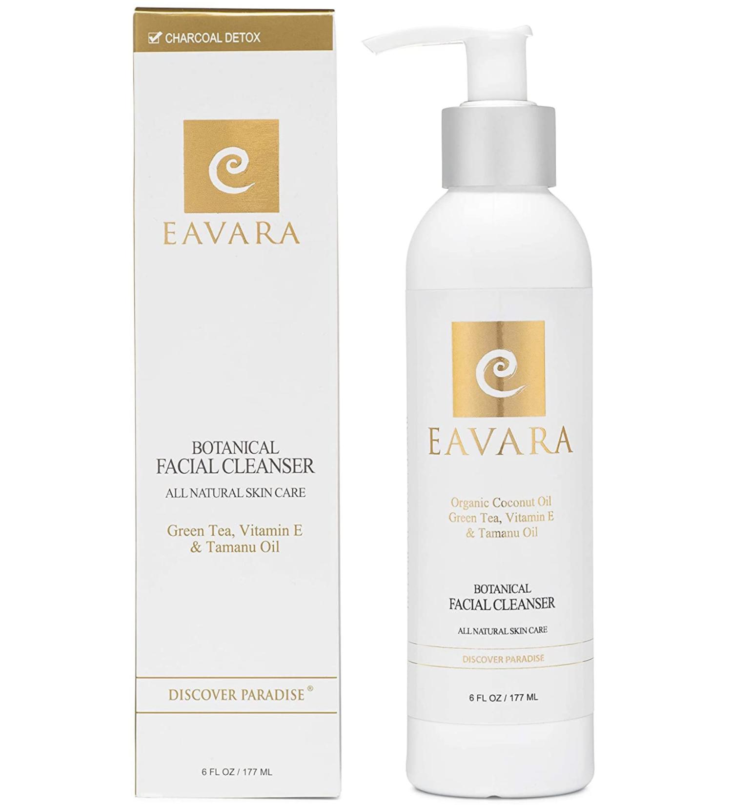 Organic Face Wash | Anti Aging Exfoliating Cleanser with Coconut Oil, Green Tea & Vitamin E - For Women and Men | Sensitive Skin Hydration - Buy Online on GoSupps.com