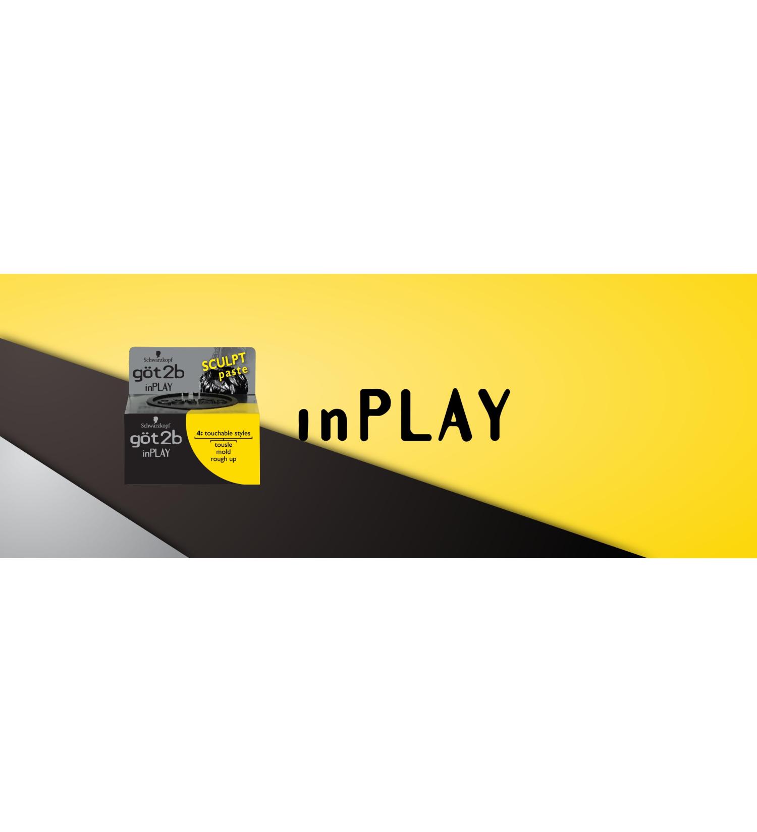 Got2B Styling InPLAY - Sculpt Paste for Hair 57g (Schwarzkopf) - Buy Online on GoSupps.com