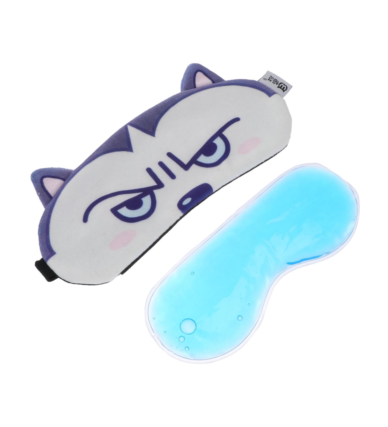 Angoily Sleeping Eye Mask - Blind Lift Night Mask for Travel & Migraine Relief | Cartoon Eye Flap Protection - Buy Online on GoSupps.com