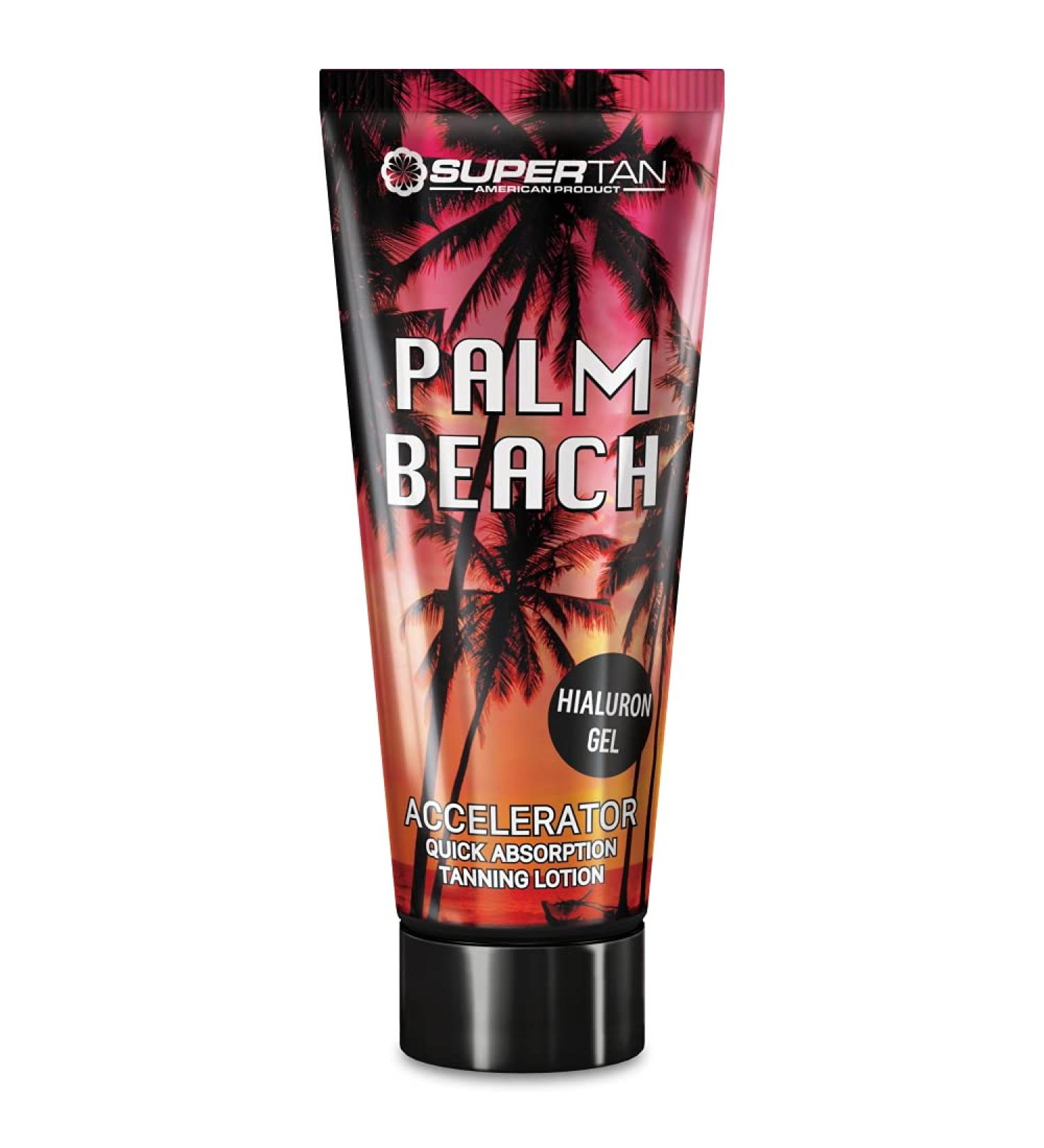 SuperTan Palm Beach Hyluron Gel Accelerator Tanning Lotion 200ml