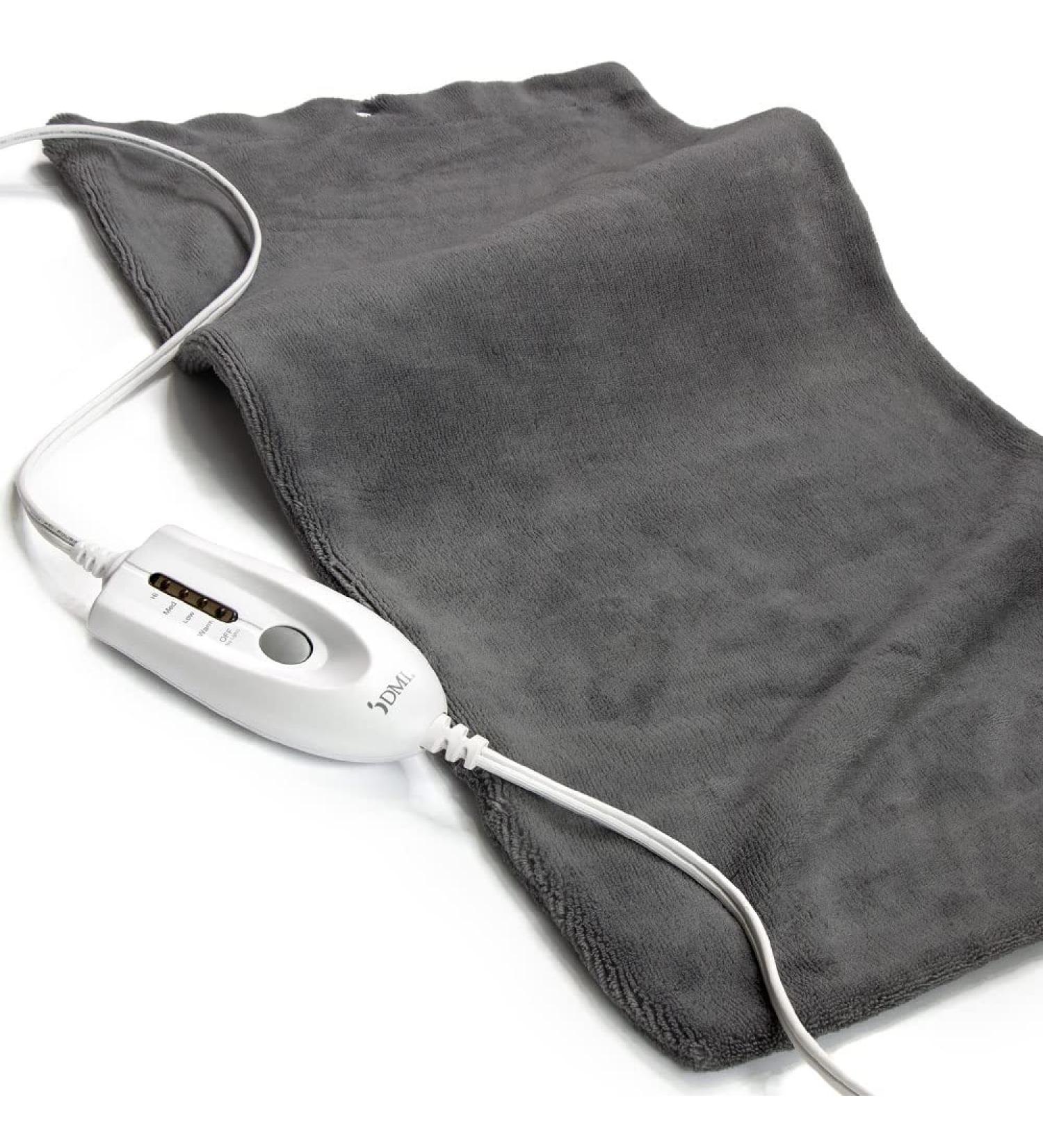 DMI Electric Heating Pad for Back Pain Relief - FSA & HSA Eligible - Large 24.5 x 11 - Ideal for Muscle Aches, Arthritis, and Sore Joints - Buy Online on GoSupps.com