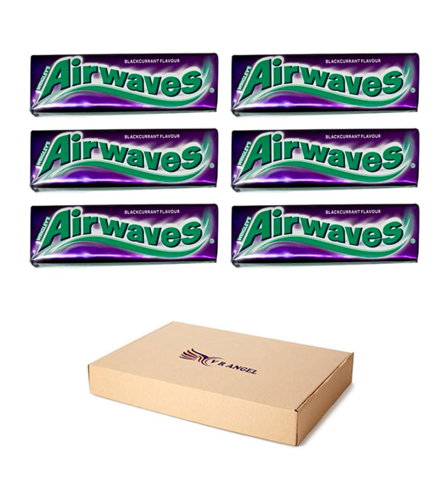 Airwaves 6 Black Currant Flavor Sugarfree Chewing Gum Each 14g Sold By VR Angel - Buy Online on GoSupps.com