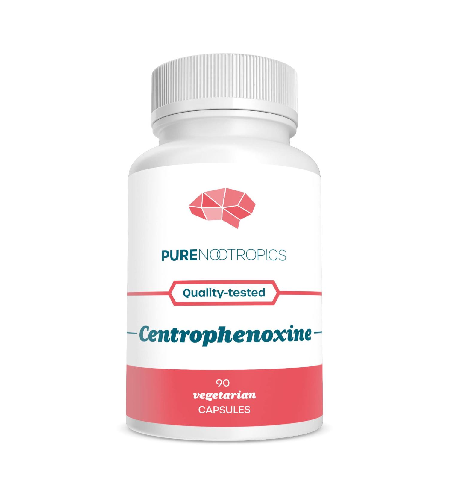 Centrophenoxine 250mg Capsules - 90 Vegetarian Capsules | Pure Nootropics - Buy Online on GoSupps.com