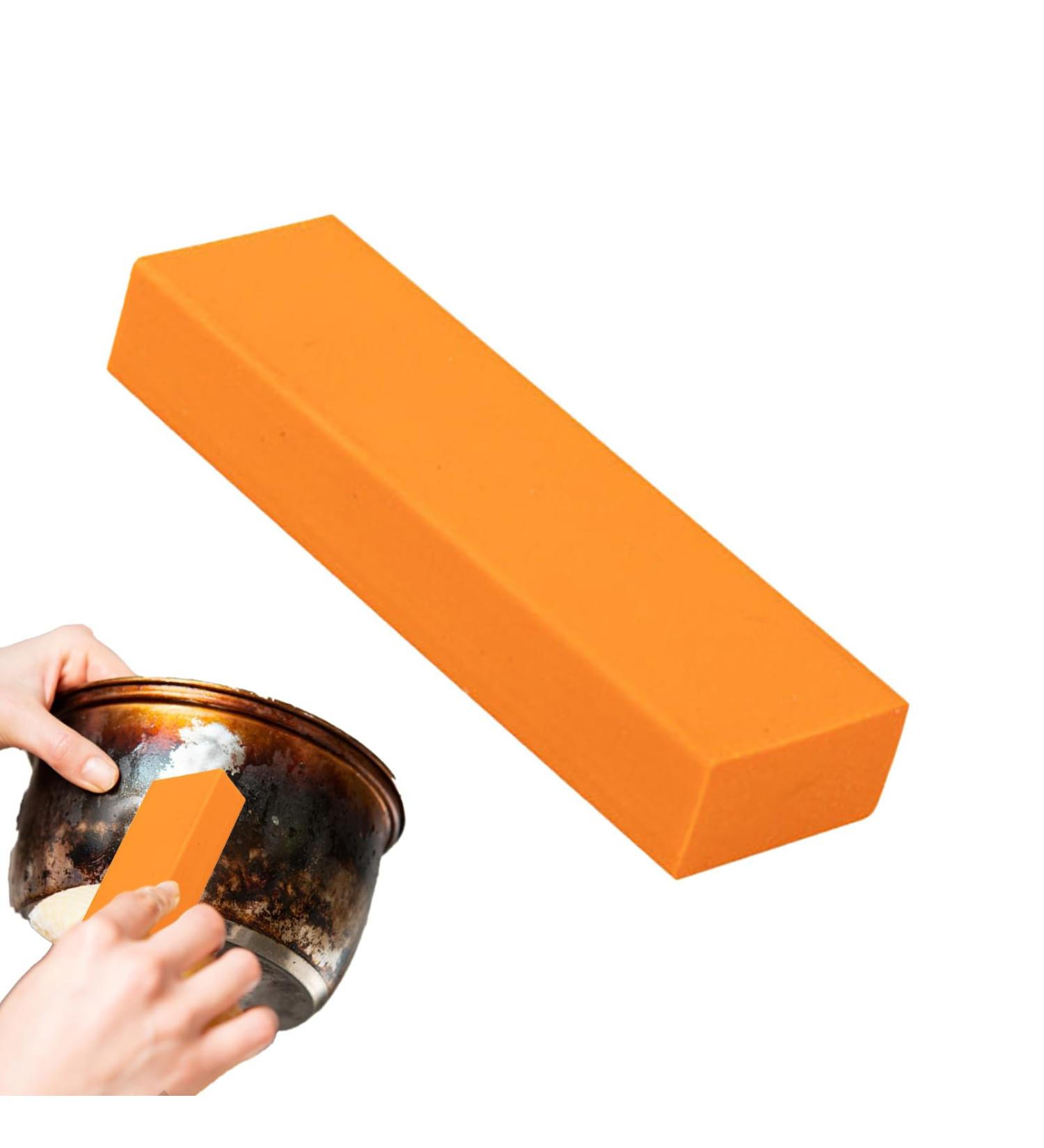 Rust Remover for Metal | Rubber Dirt and Stains Remover Kitchen Tool - Stainless Steel Knives Rust Decontamination Artifact Dirt and Stains Remover Kitchen Tool Orange Color - Buy Online on GoSupps.com