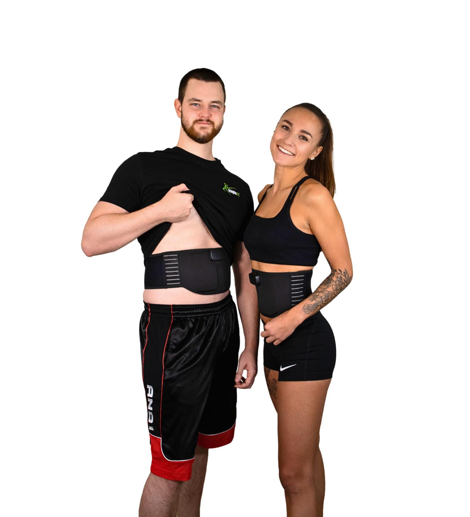 Eaglefit EMS Belly Trainer Belt - Effective Home Fitness Device for Abdominal & Back Training with App - Buy Online on GoSupps.com