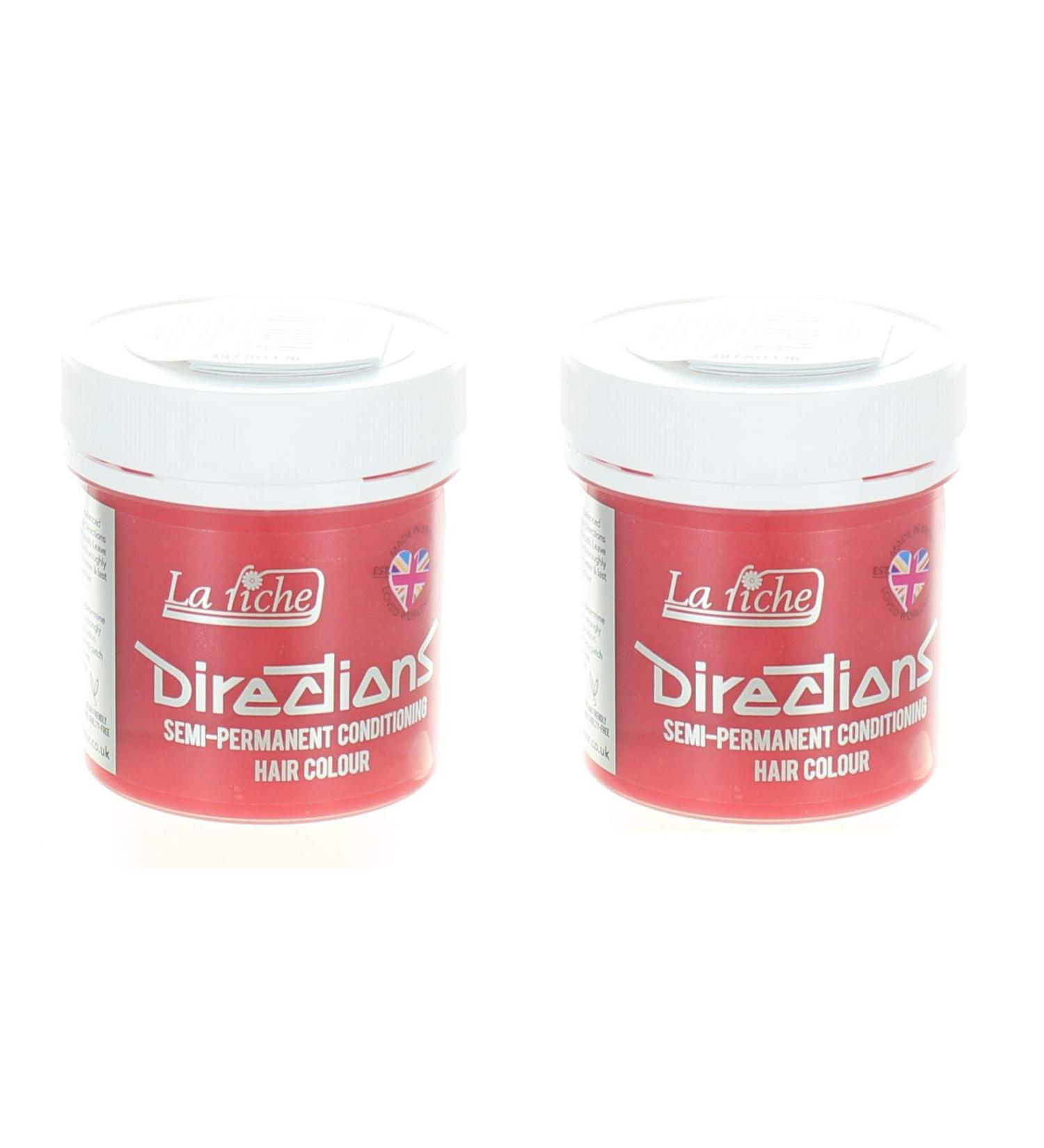 La Riche Directions semi-permanent hair colour tint 2-pack - Peach Peach 176 ml (1 pack)