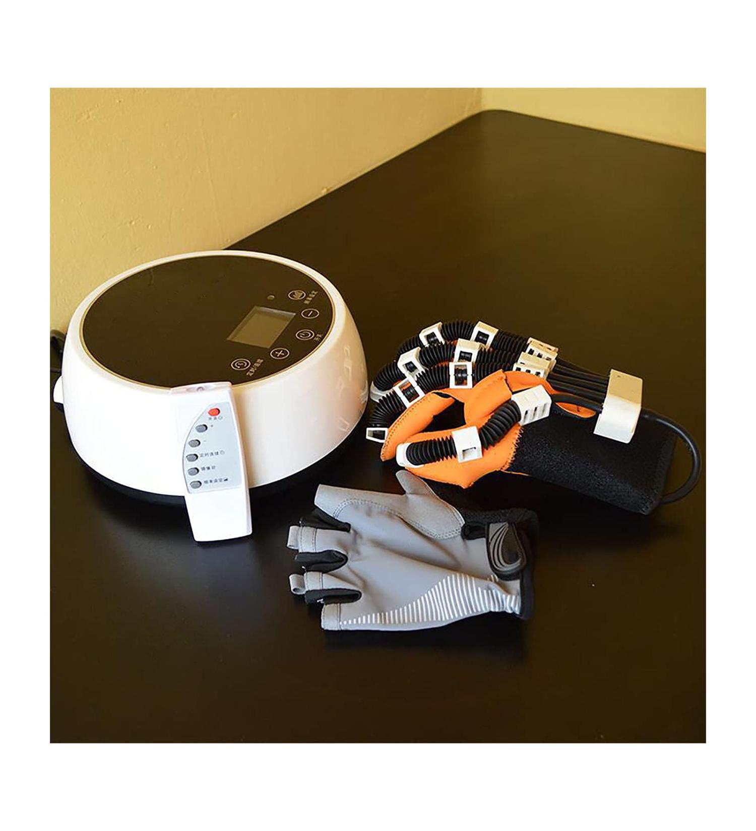 ZZBB Rehabilitation Gloves Soft Resting Hand Splint for Flexion Contracture Manual Training Nerve Massager Right-hand Large - Buy Online on GoSupps.com