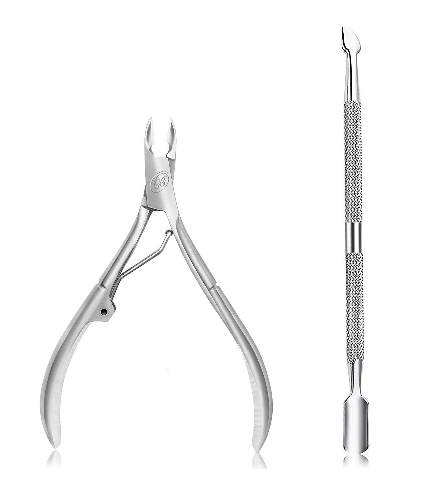 Cuticle Nipper with Cuticle Grade Stainless Steel Cuticle Remover Cutter Durable - Buy Online on GoSupps.com