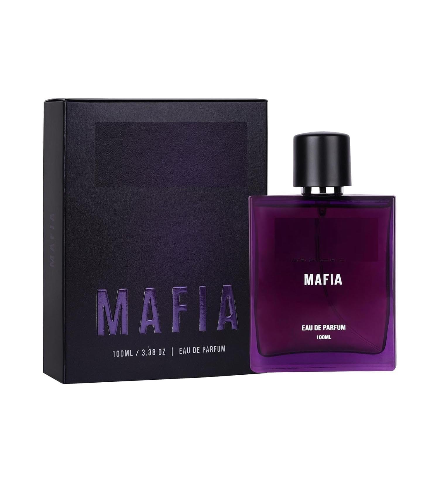 MAFIA Eau De Parfum Perfume For Men 100ml Premium Spicy & Woody Long Lasting Liquid Perfume - Buy Online on GoSupps.com