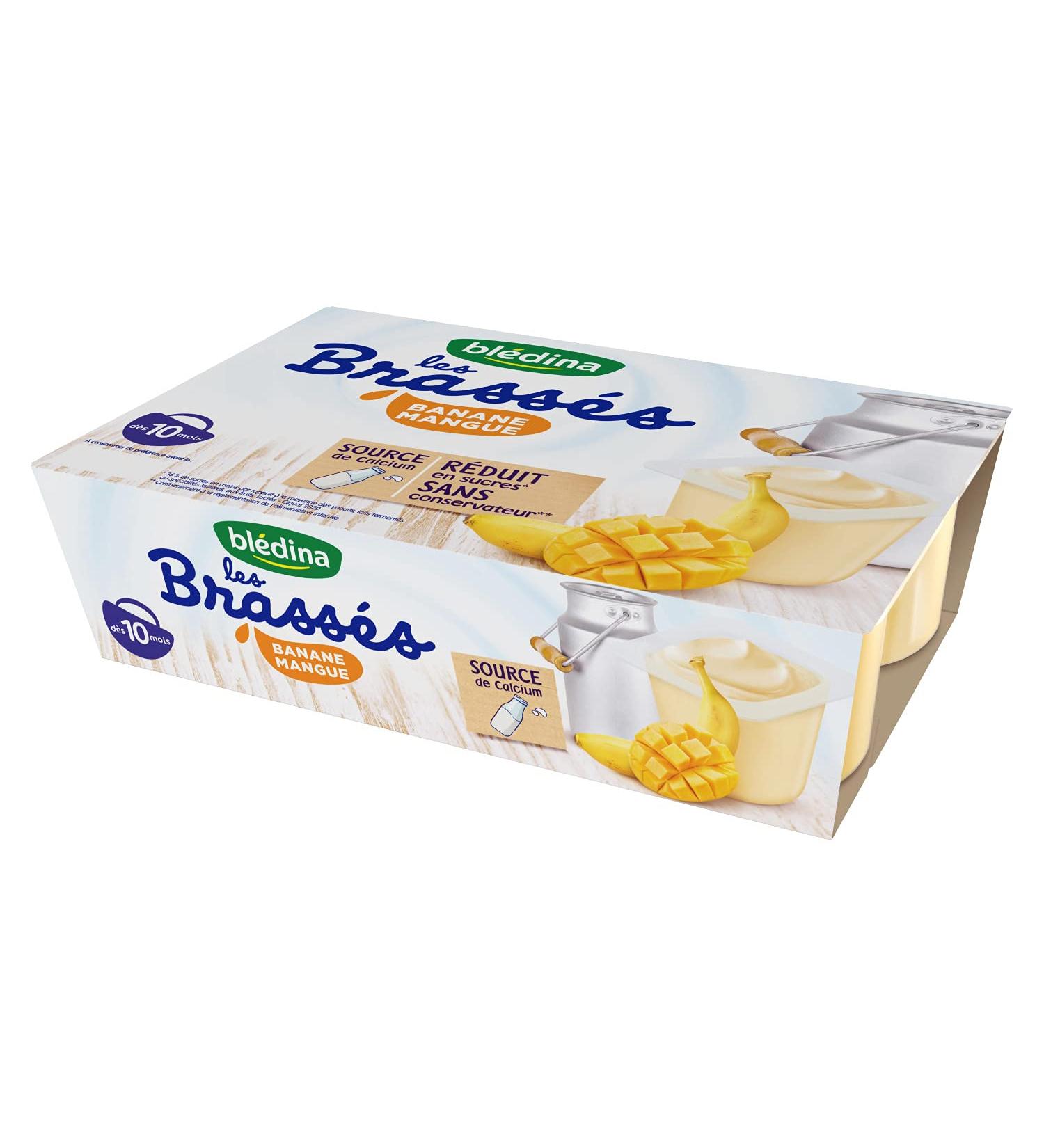 Bl dina - Brewed for babies from 10 months - Banana Mango - From 10 months - Pack of 6 x 95g