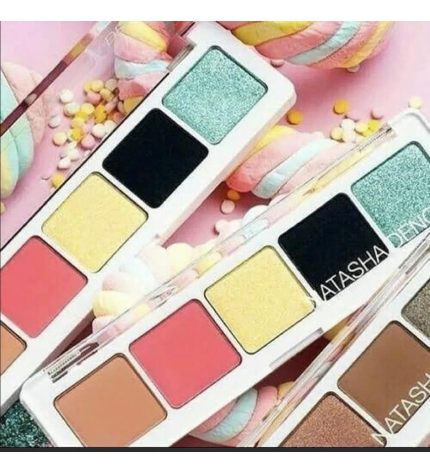 Natasha Denona Jubilee Eye Palette Matte Foil Iridescent and Metallic Eyeshadows