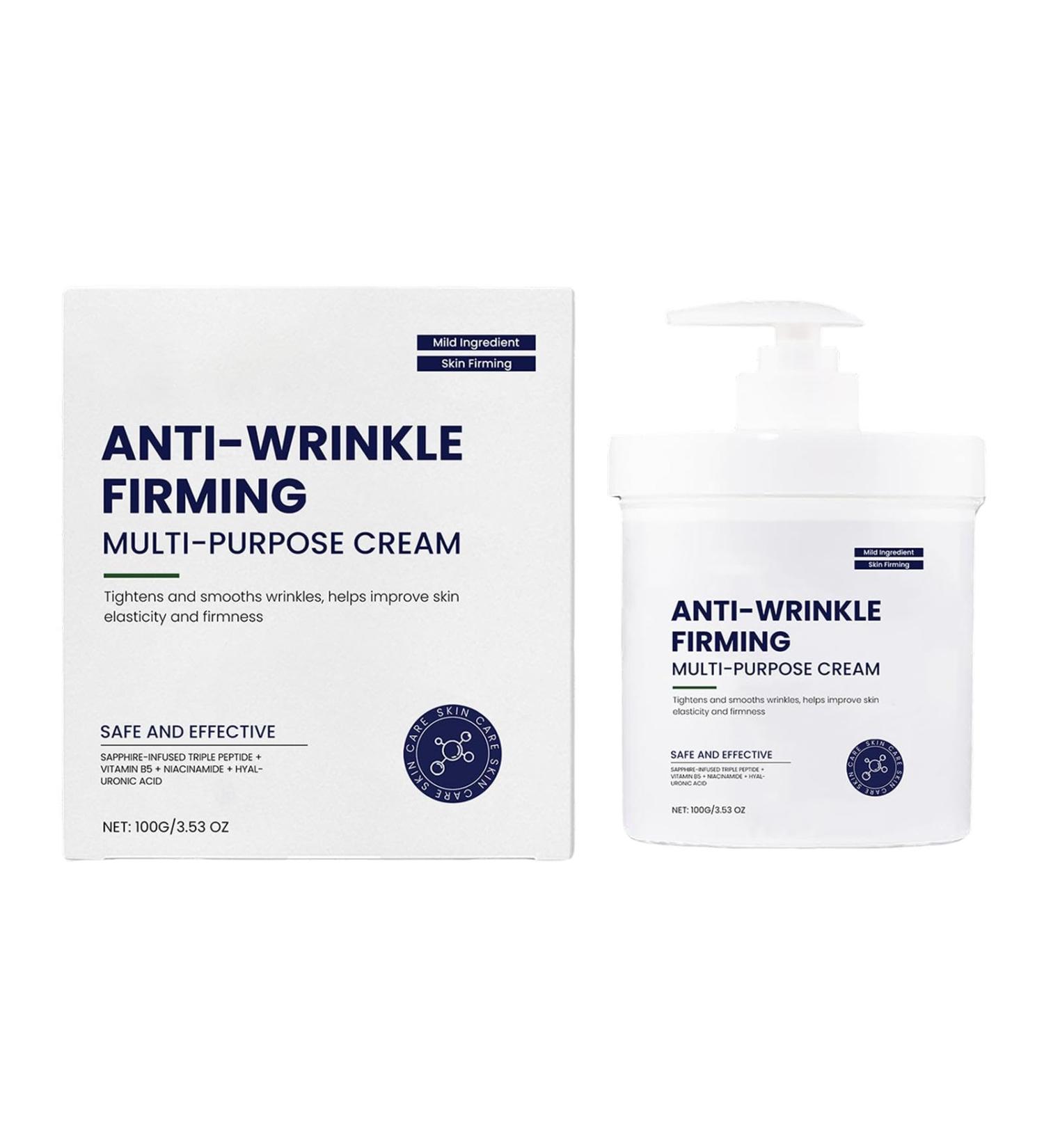 Advanced Firming & -Reducing Cream - 3.53oz Hydrating Facial Cream | Skin Firming Rejuvenating Cream | Deep Hydration Face Cream | Deep Hydrating Cream for Skin Retain Moisture - Buy Online on GoSupps.com