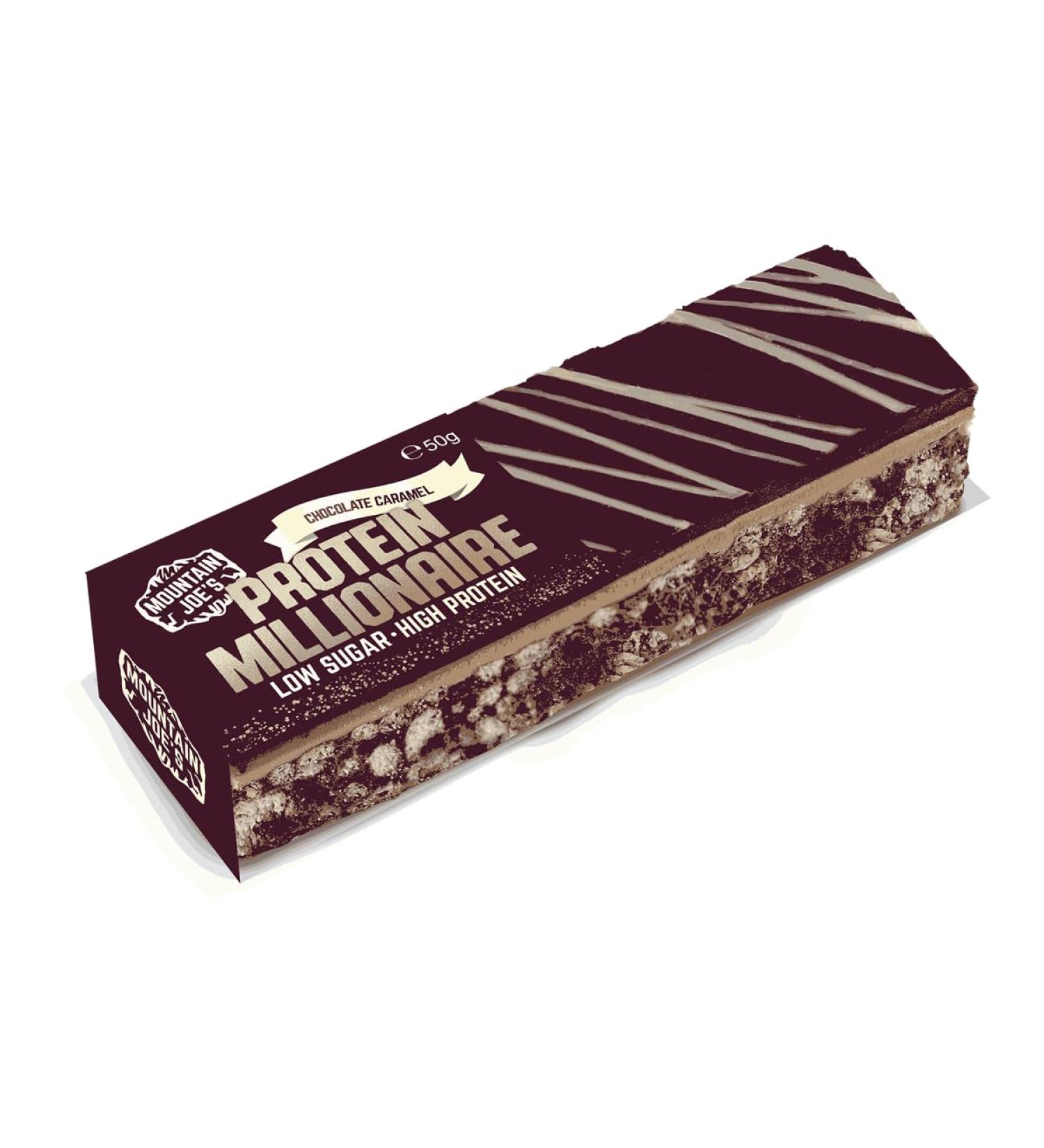 Mountain Joe's Protein Millionaire (10x50g) White Chocolate Caramel