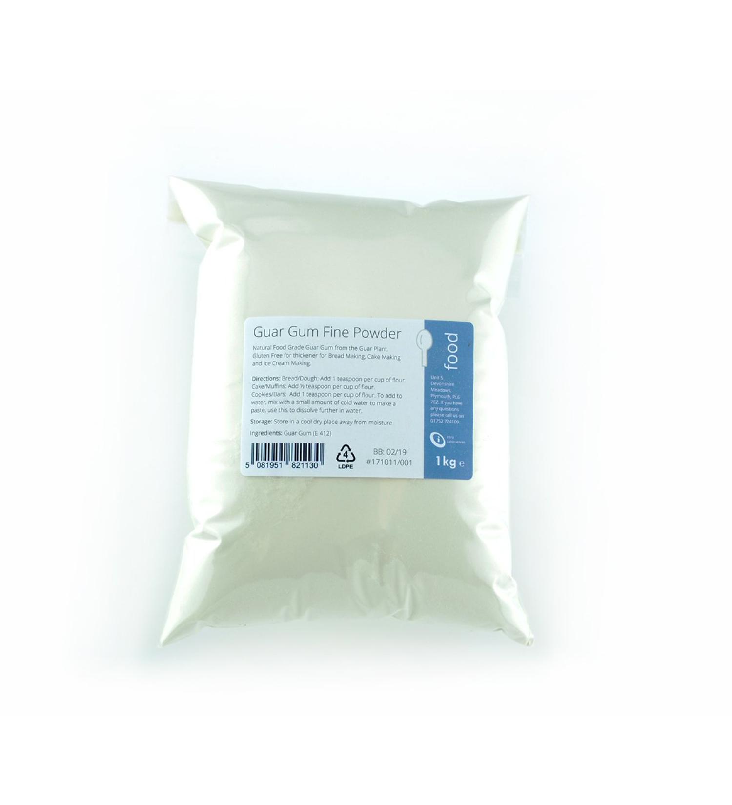 GUAR GUM 1kg - Food Grade Fine Powder | Gluten Free Natural Thickener