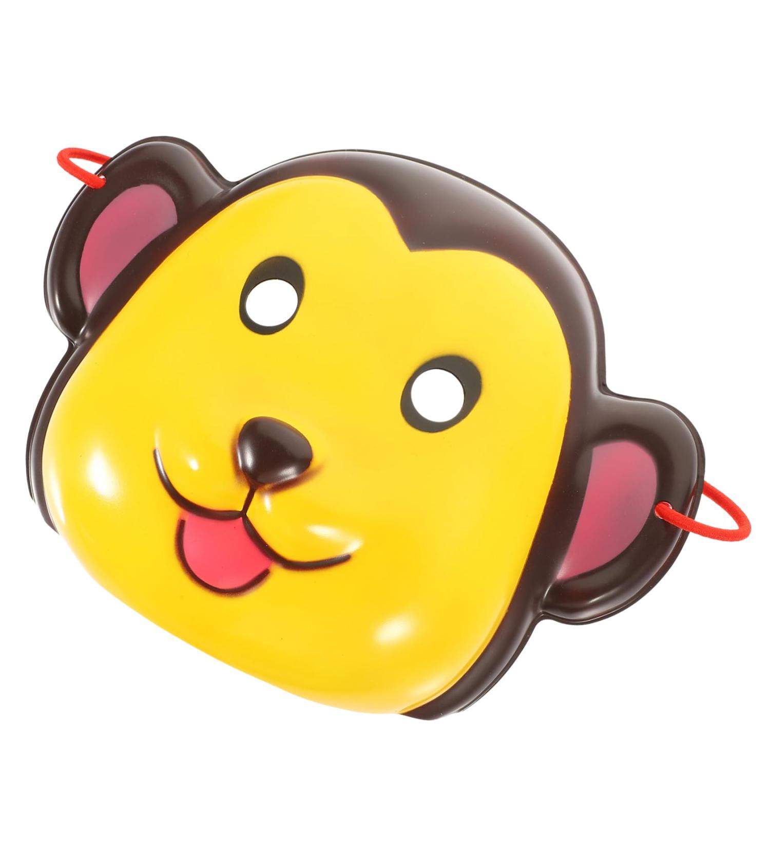 Pretyzoom Half-Face Anime Mask - Adult Halloween Costume Gibbon Venetian Party Cosplay & Animal Masks | International Shipping Available - Buy Online on GoSupps.com