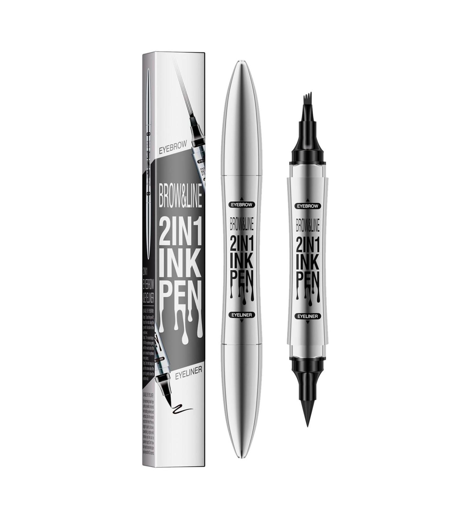 Eyebrow Pencil Eye Makeup Eyebrow Pen Natural Eyebrow Hair Long Lasting Liquid Eyebrow Pen Eyebrow Pencil (01) - Buy Online on GoSupps.com