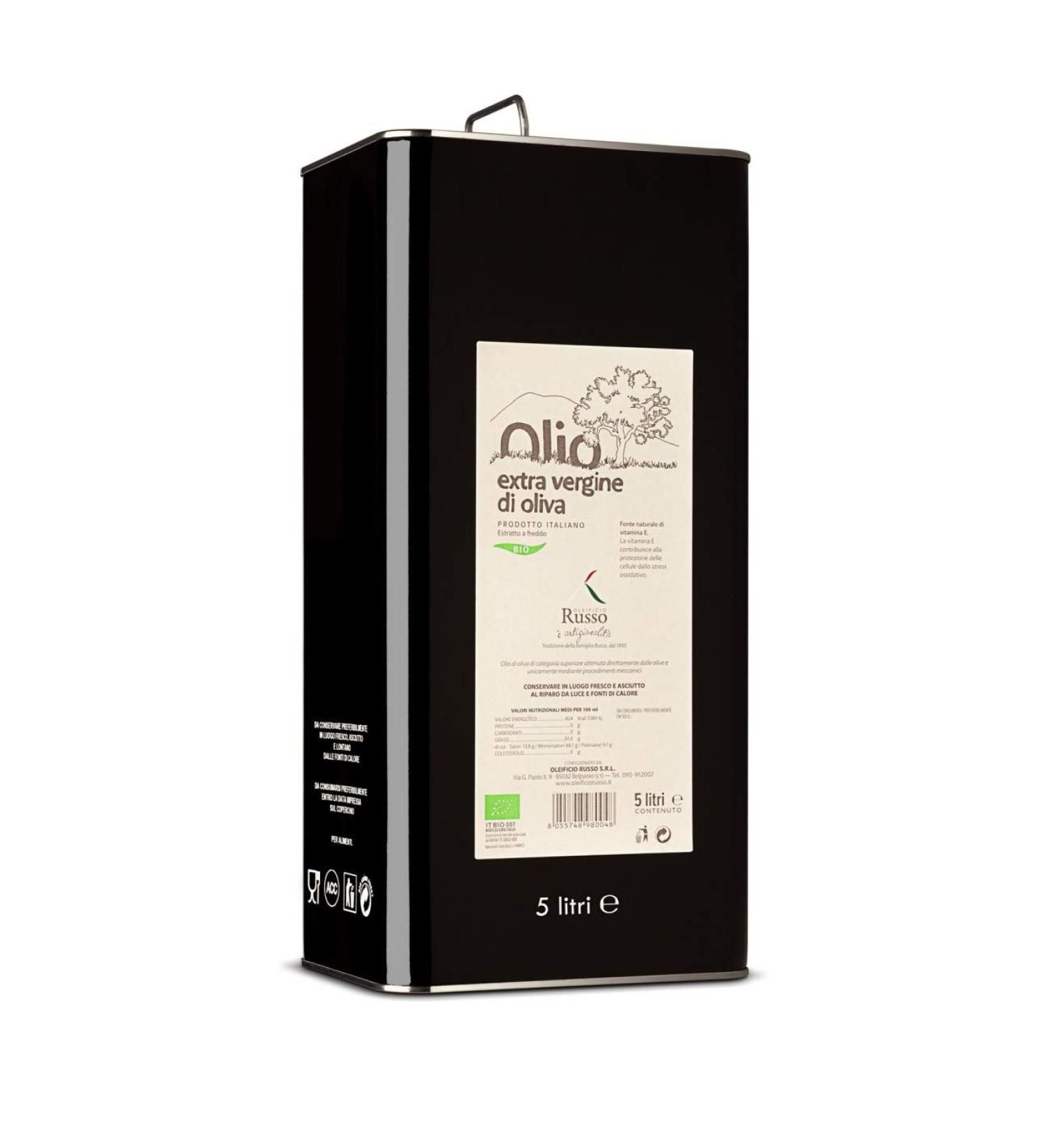 Zammara Oliva Zammara Organic Olive Extravergine Oil in 5 L By NelsonSicily