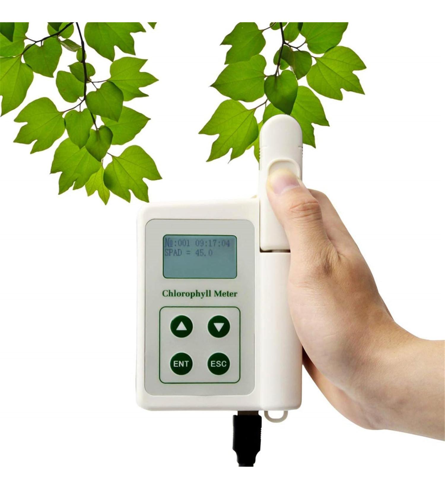 Portable Chlorophyll Meter Machine Chlorophyll: 0.0-99.9 SPAD Chlorophyll Meter for Testing Plant Chlorophyll Hand-held Chlorophyll Detector for Testing Plant Chlorophyll Analyzer - Buy Online on GoSupps.com