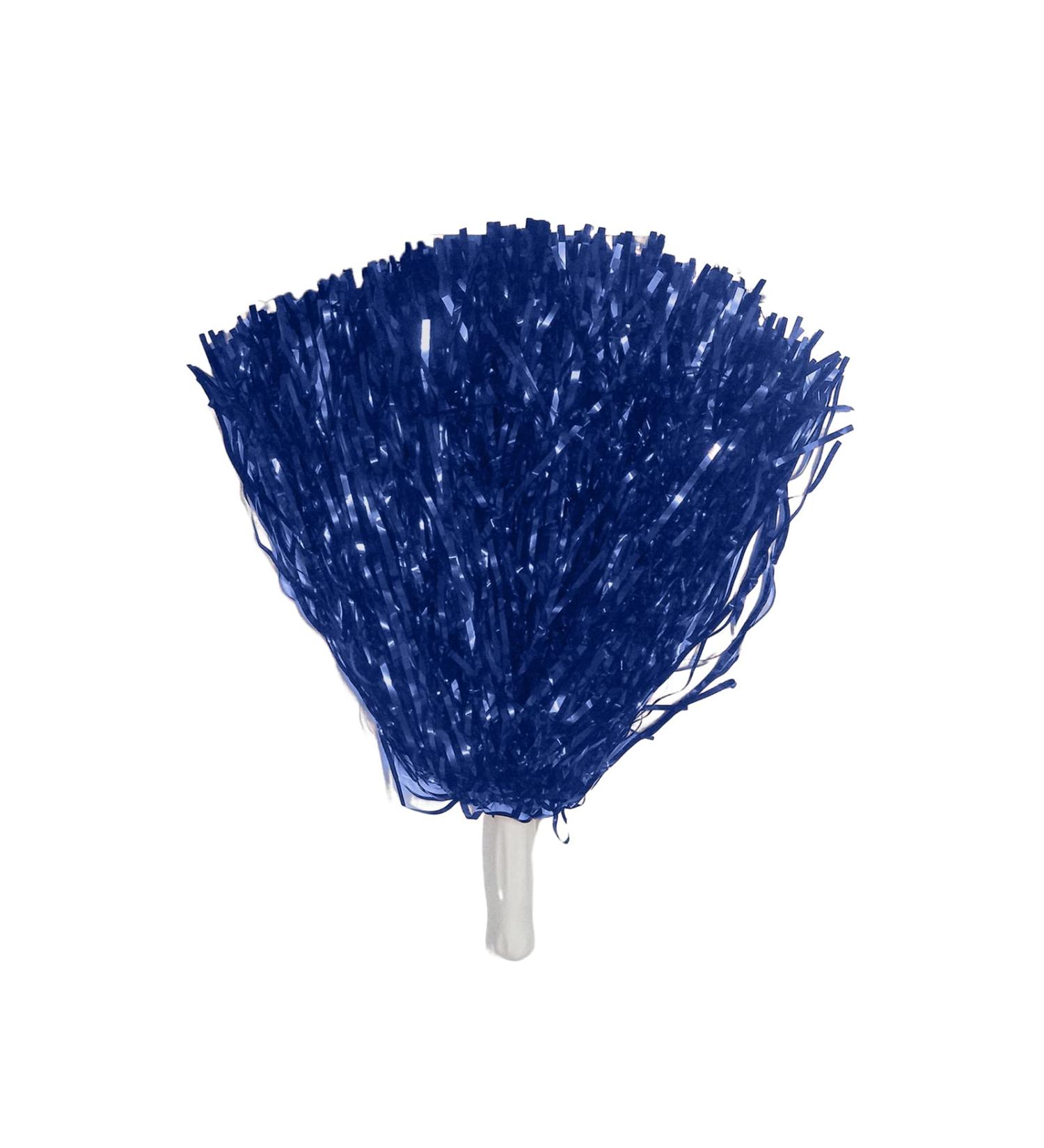 Saterkali cheerlead pompons attractive adding of vitality easy to wear wide application dance vertebral strap for play blue