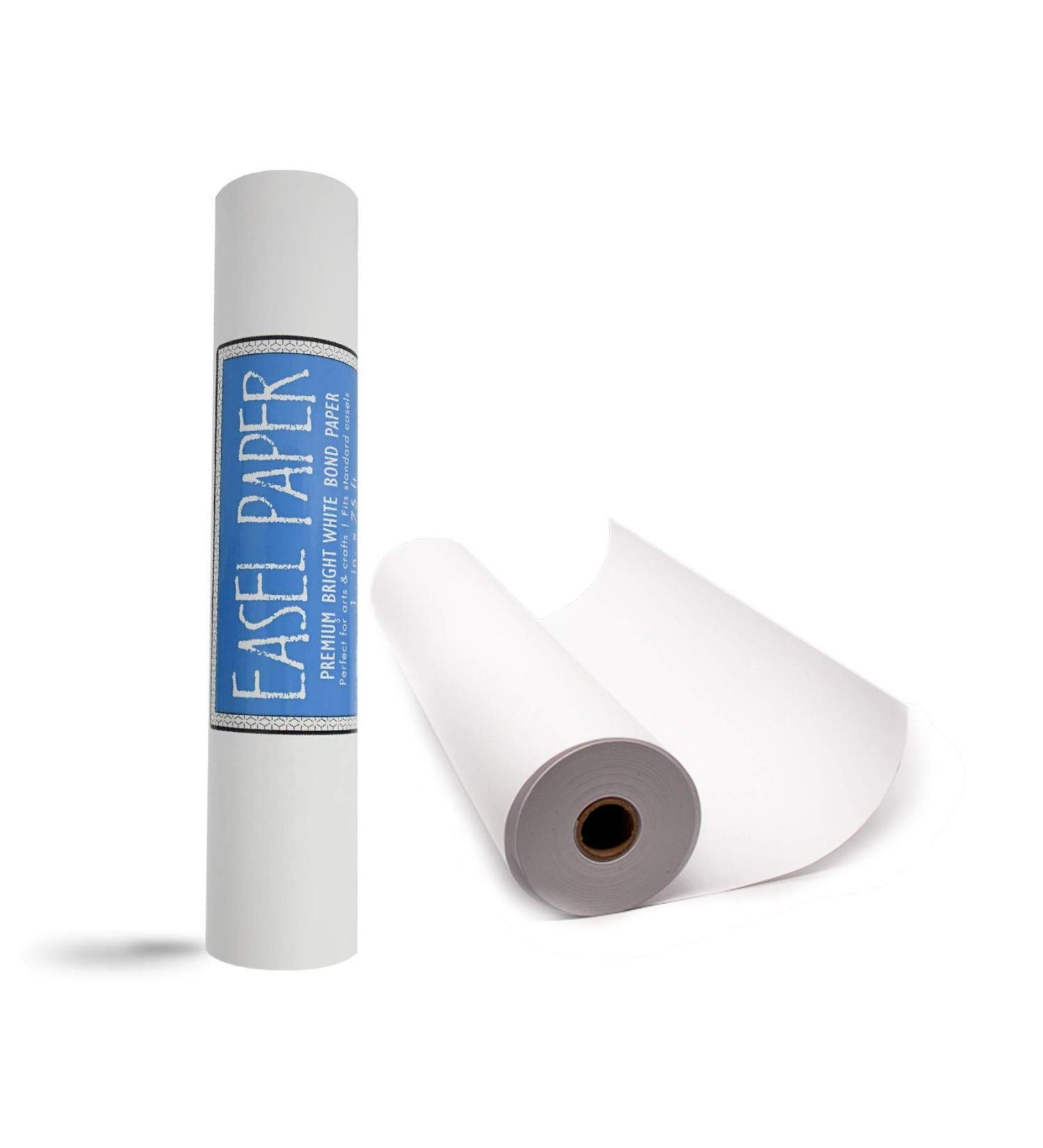 15x75' White Art Easel Paper Roll - 100% Recyclable Non-Yellowing Bond Paper - Buy Online on GoSupps.com