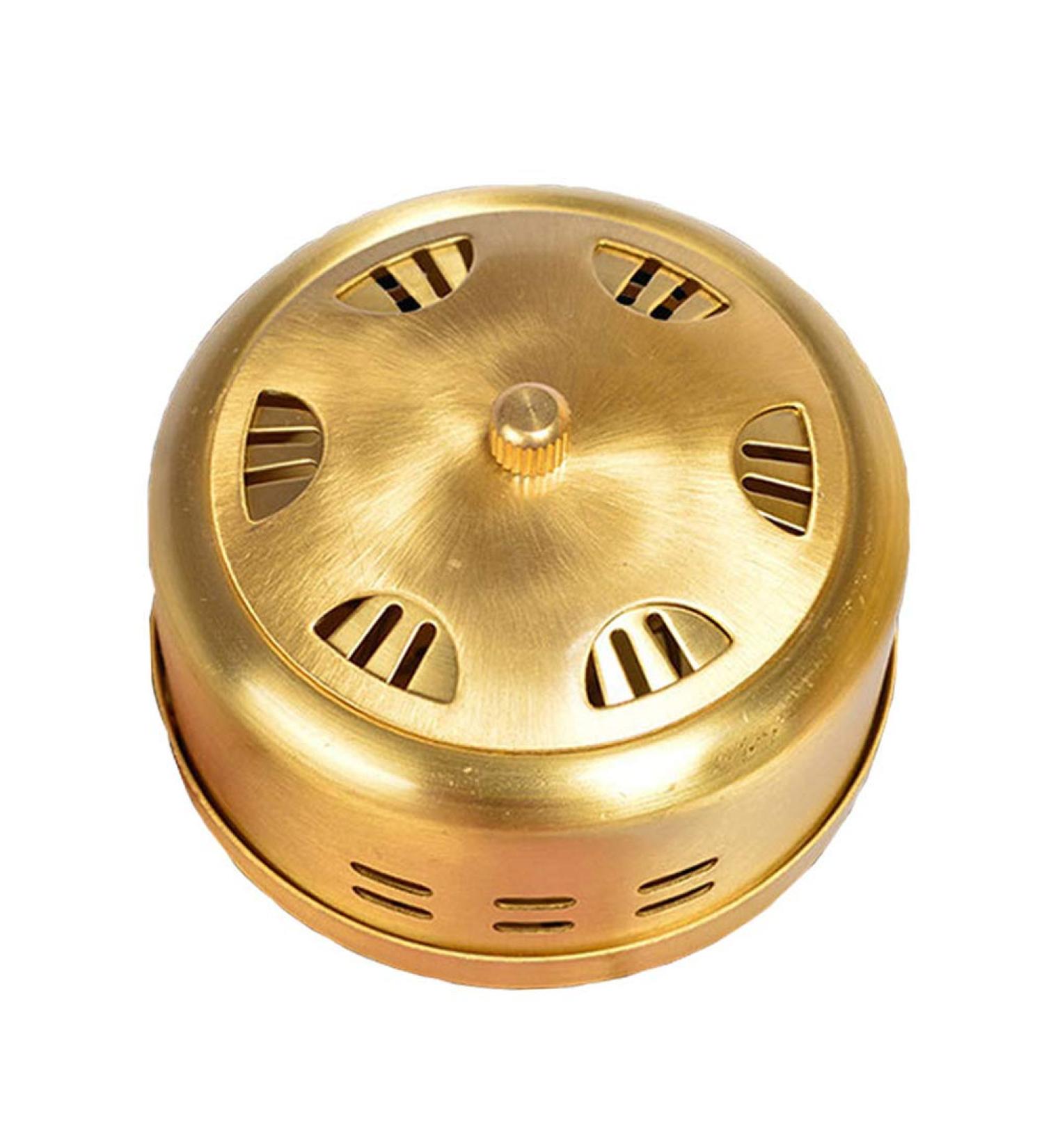 Copper Moxibustion Burner Holder Moxa Stick Holder Moxibustion Box for Store Spa - Buy Online on GoSupps.com