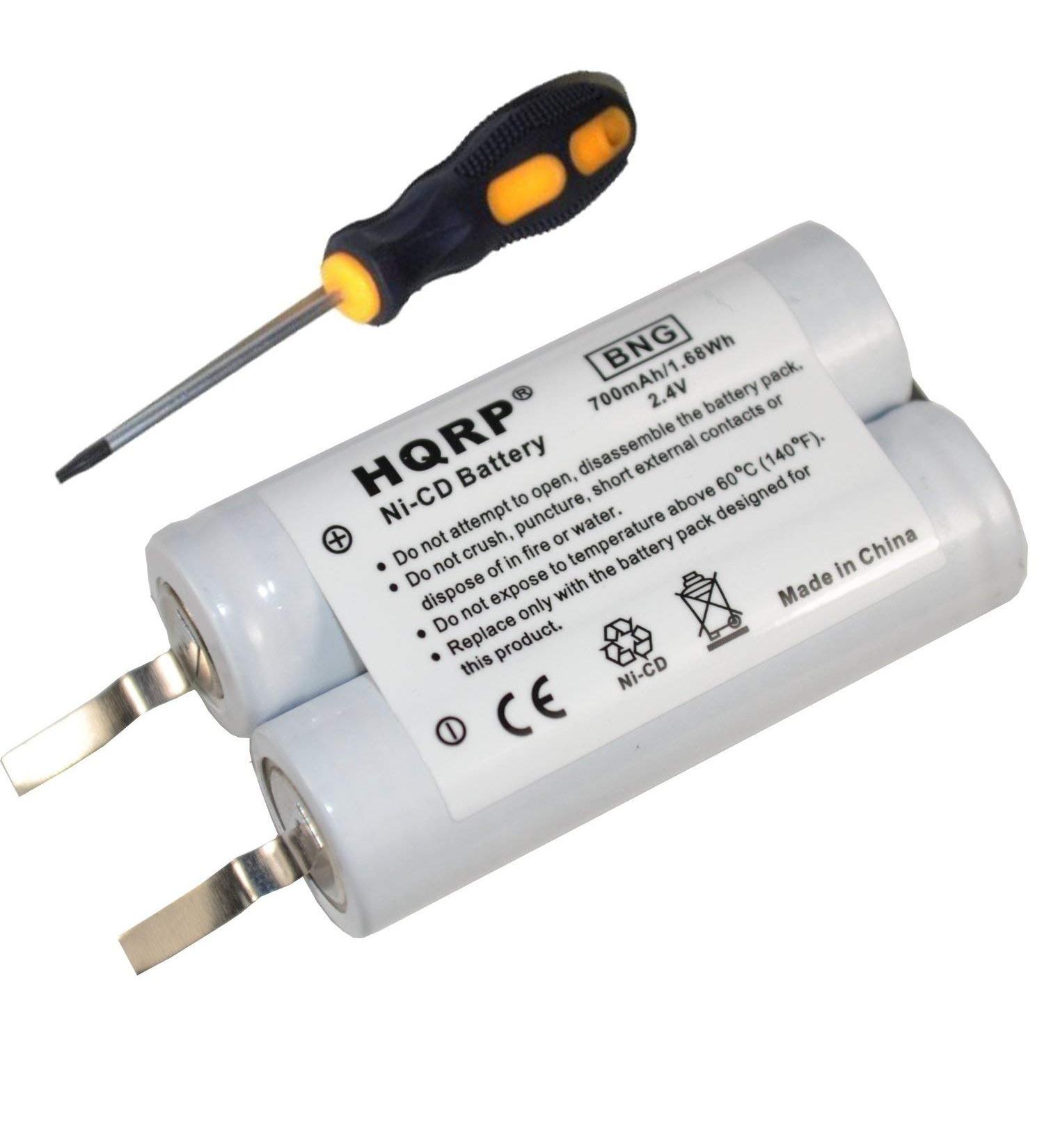 HQRP Battery for Philips Norelco 6885XL 6886XL 6886XLD 6887XL 7610X 7616X 7617X 7735X 7737X 7745X 7775X 7825XL Razor/Shaver + HQRP Screwdriver - Buy Online on GoSupps.com
