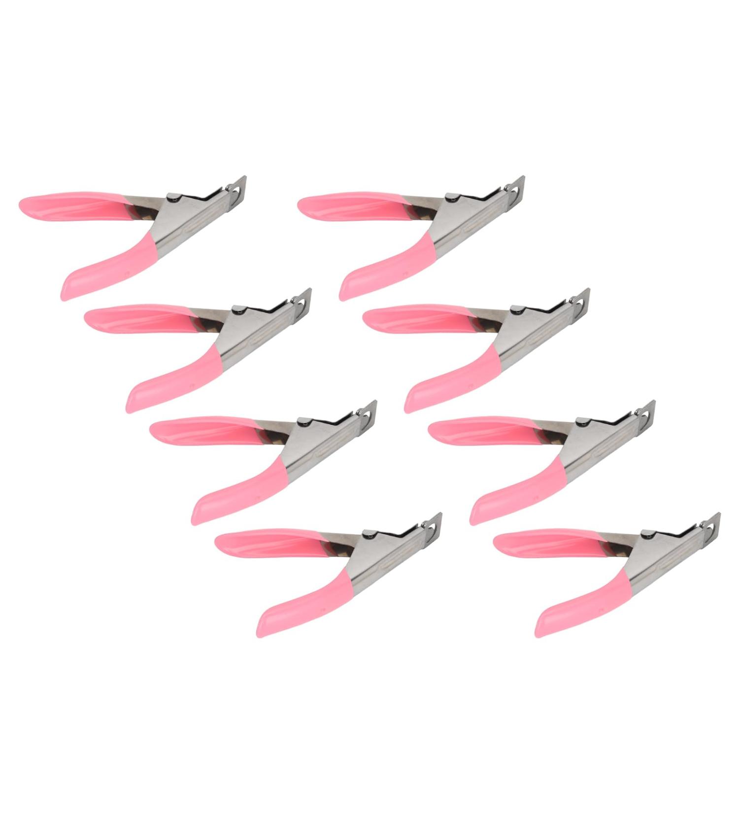 Nail Tip Clipper False Nails Cutter Stainless Steel Manicure Tool with Ergonomic Handle for DIY Nail Art and Salon Use - Buy Online on GoSupps.com