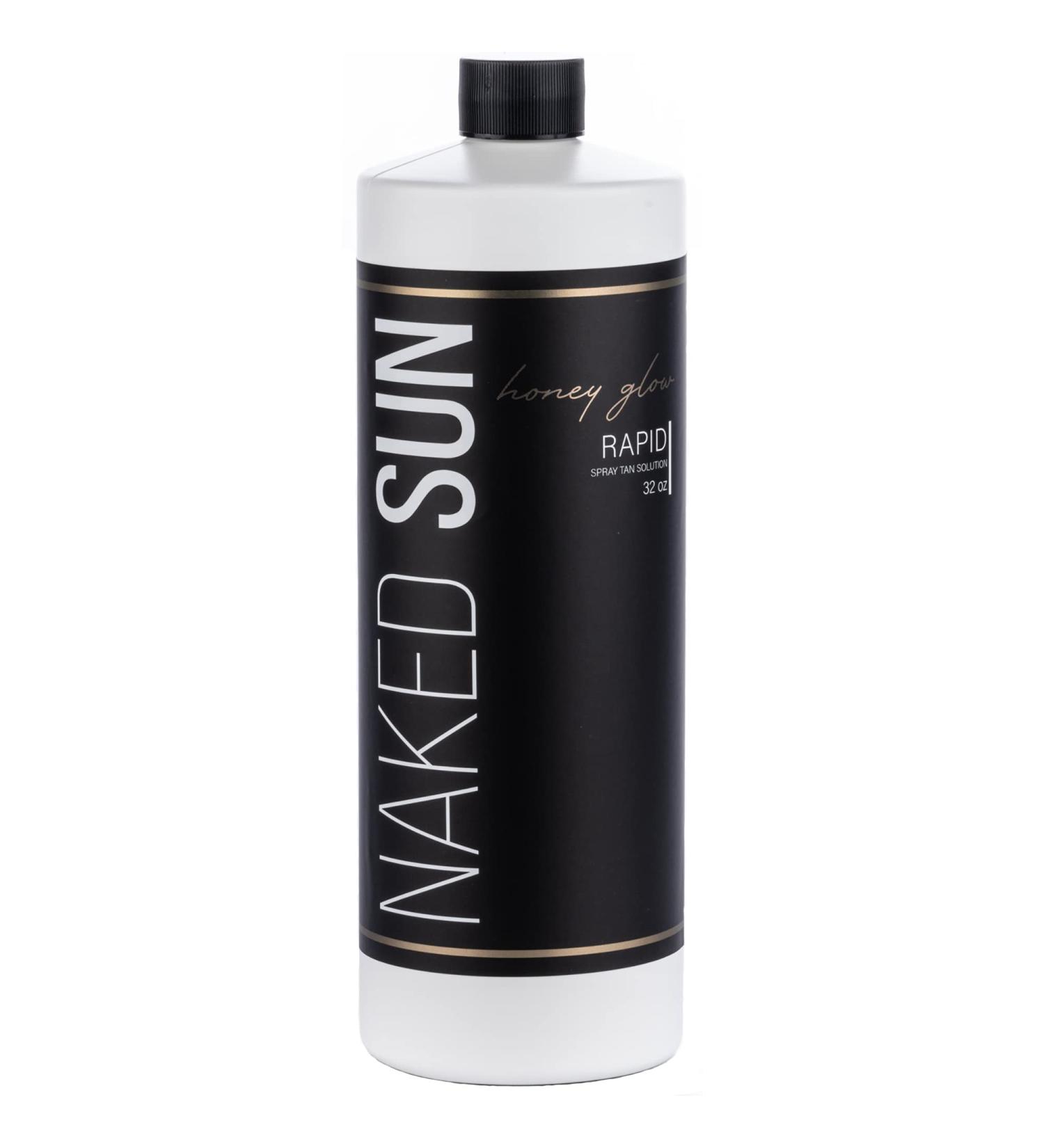 Naked Sun Honey Glow Violet Rapid Develop 1 Hour Express Spray Tan Solution - 32 oz - Buy Online on GoSupps.com
